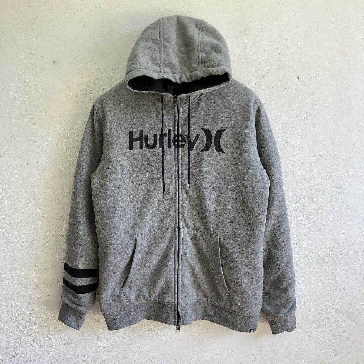 Hurley HURLEY zip up puffer hoodie Size US M / EU 48-50 / 2 - 1 Thumbnail