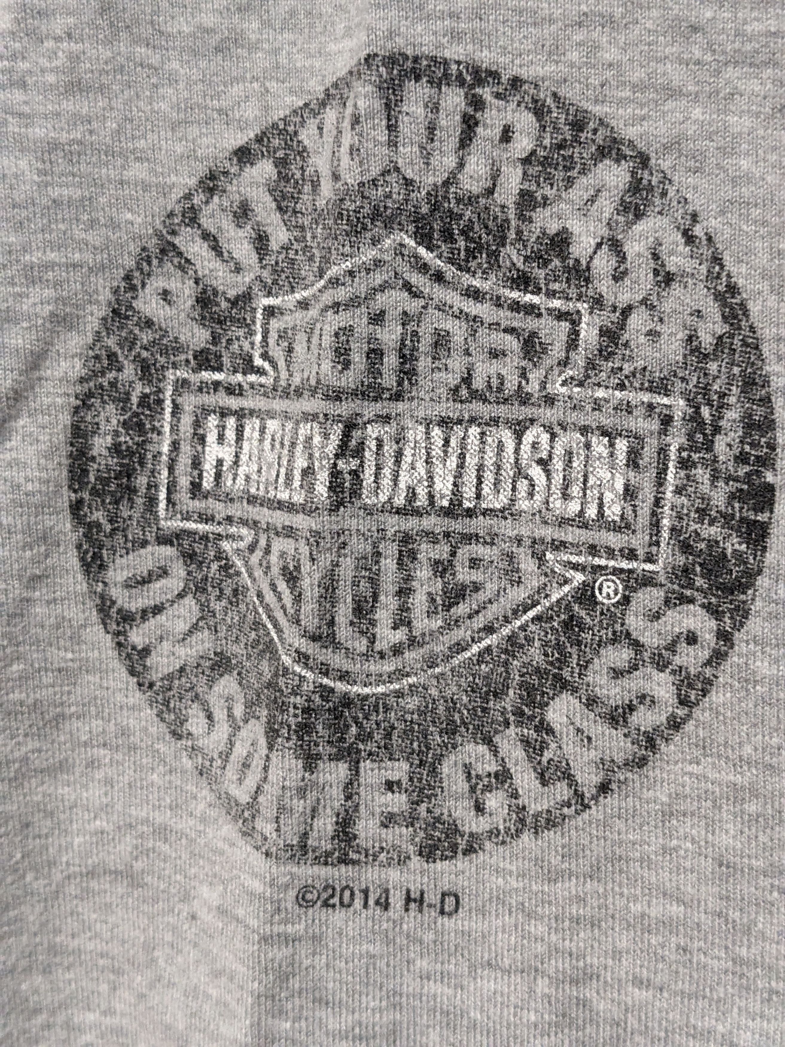 Harley Davidson × Vintage Vintage Harley Davidson North Carolina Long Sleeve T-Shirt Size US L / EU 52-54 / 3 - 7 Thumbnail