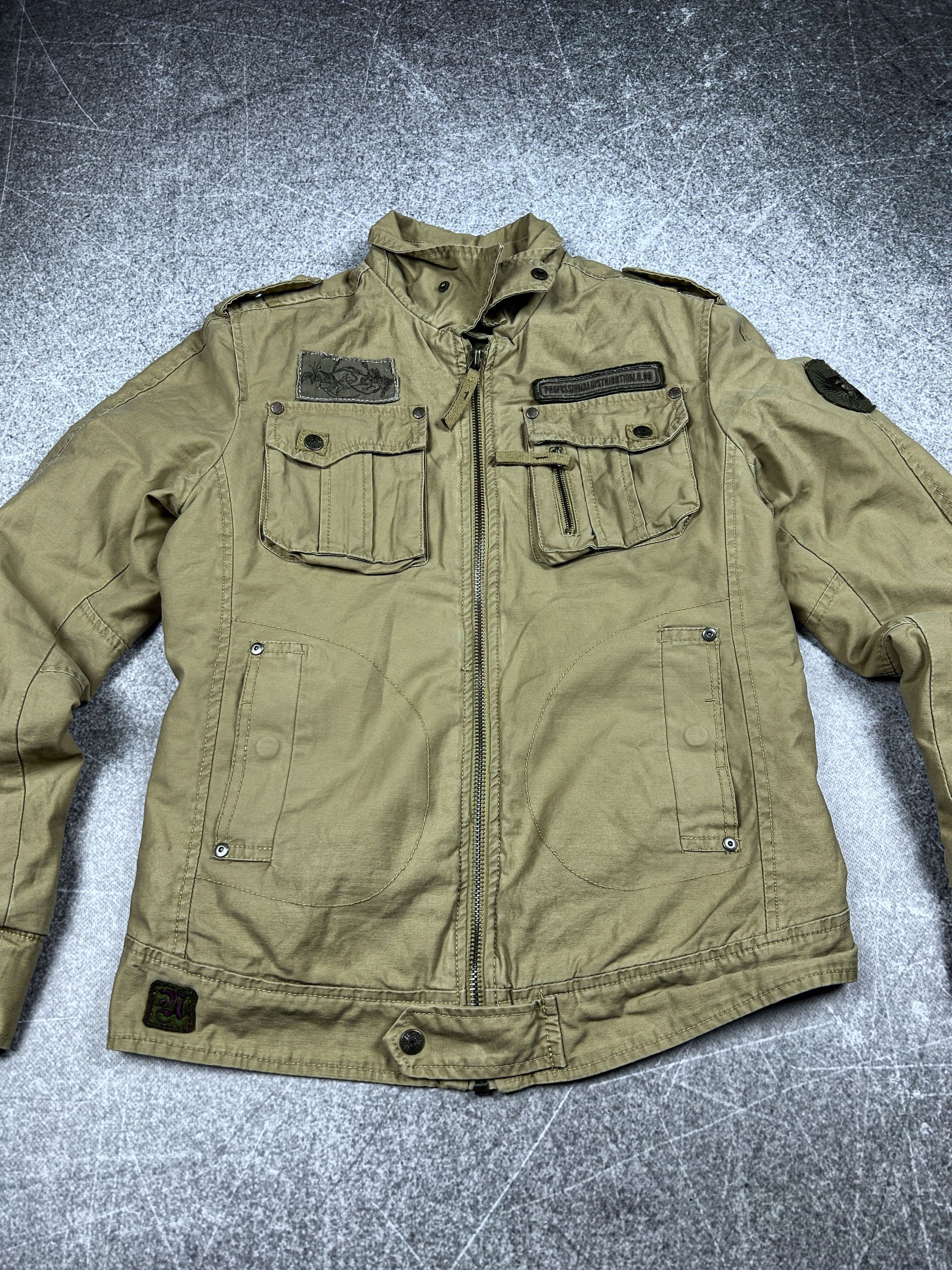 Vintage Vintage Junya Balenciaga Style Classic Cargo Jacket 90s Size US M / EU 48-50 / 2 - 5 Thumbnail