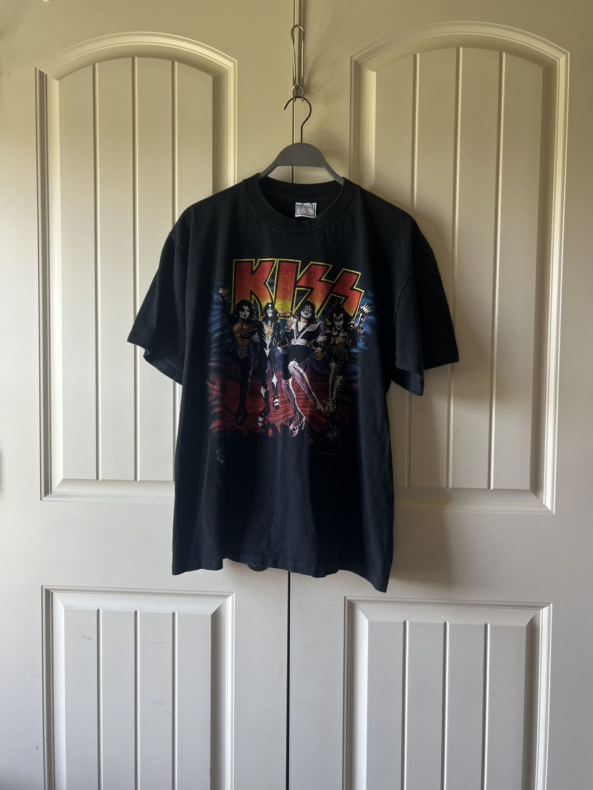 Vintage 1996 KISS 20 Years of Destruction Concert Tee Size US L / EU 52-54 / 3 - 1 Thumbnail