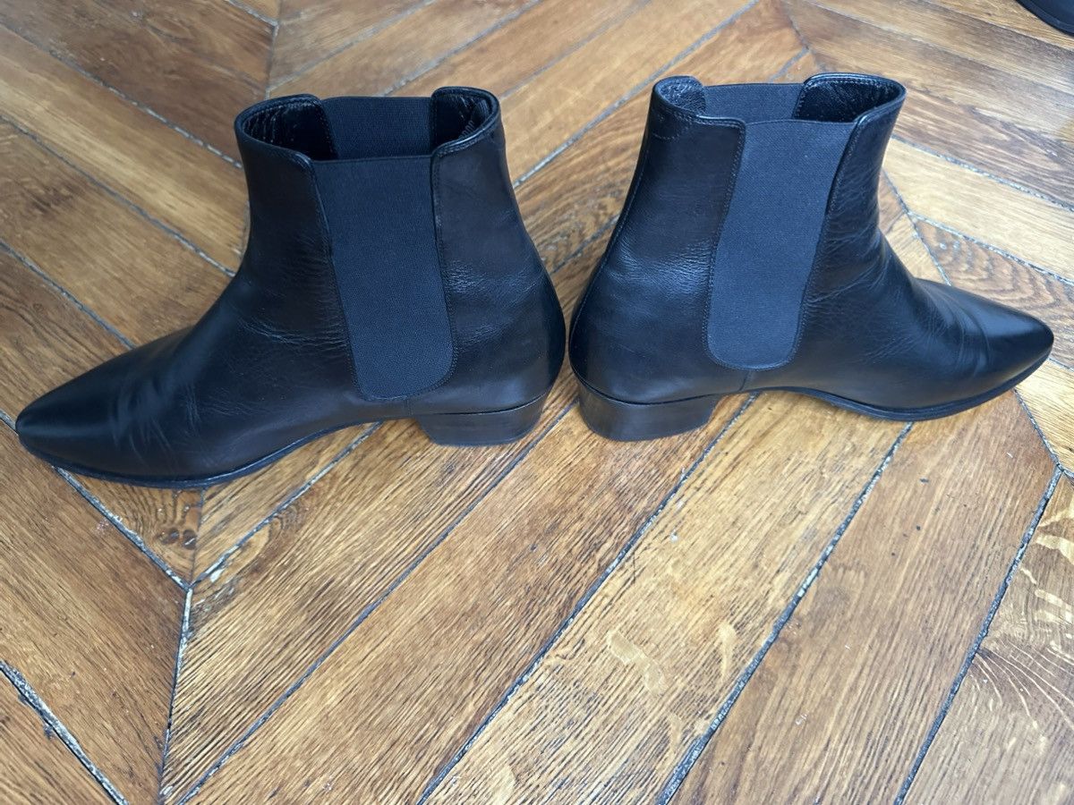 Celine × Hedi Slimane Céline black chelsea boots Size US 7 / EU 40 - 4 Thumbnail