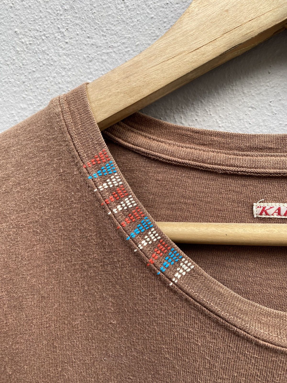Kapital Kapital Navajo Motive Hand Painted Pocket Tshirt Size US M / EU 48-50 / 2 - 5 Thumbnail