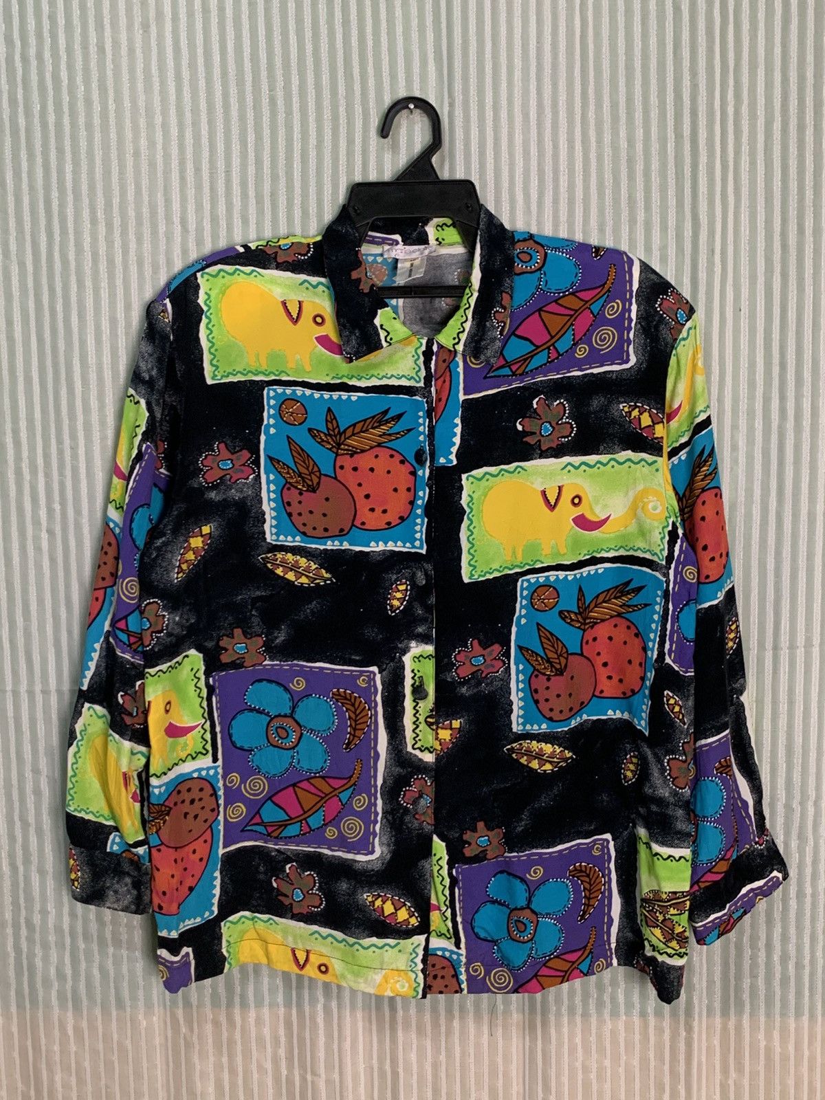 Japanese Brand Rare Design Vintage Marie Claire Long Sleeve Blouse Size M / US 6-8 / IT 42-44 - 1 Thumbnail