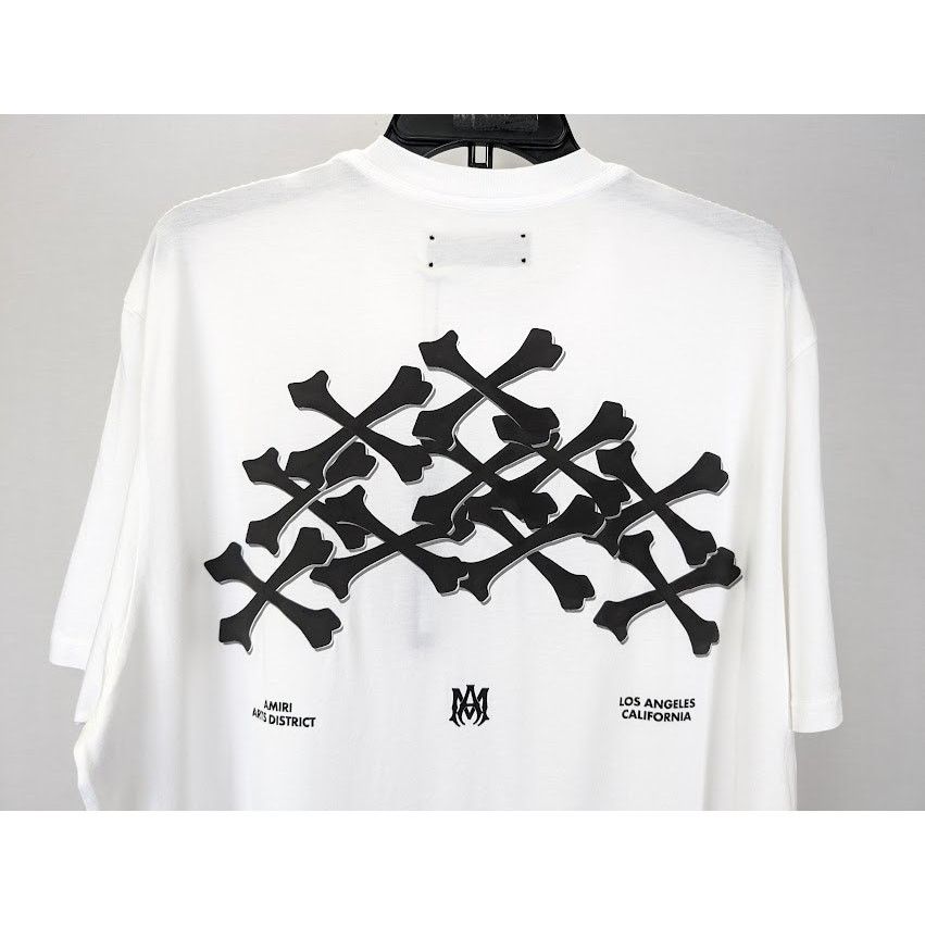 Amiri o1rshd1 Q:2 / Retail Exclusive Bones T-Shirt in White Size US XL / EU 56 / 4 - 11 Thumbnail