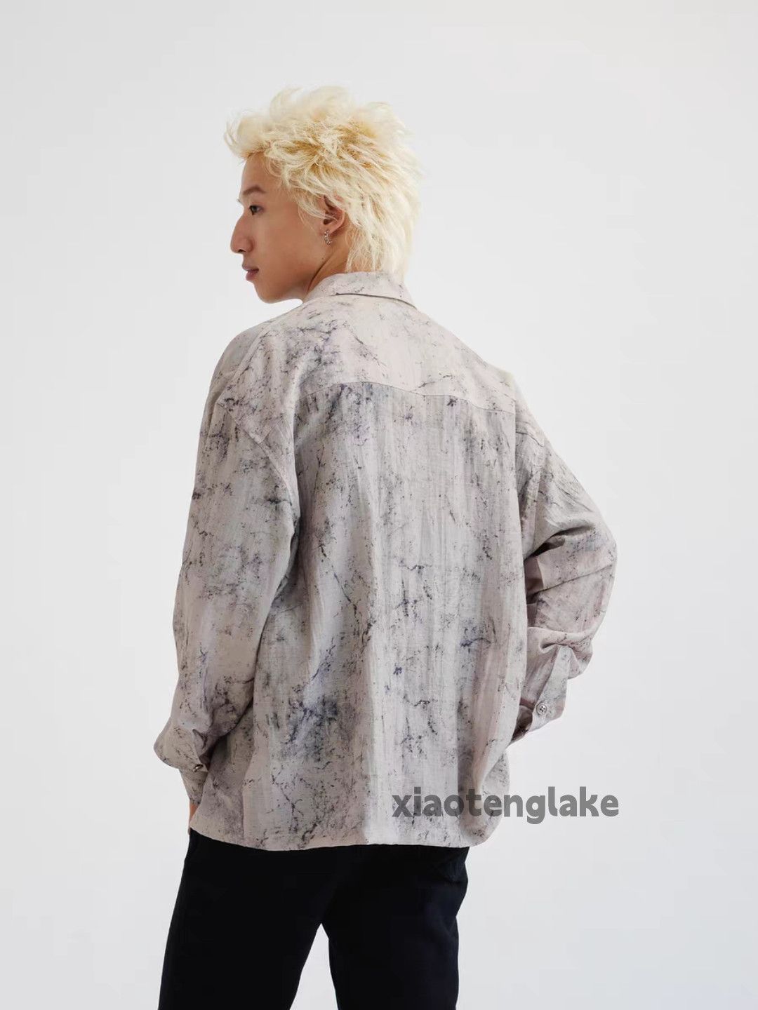 Designer Unisex outdoor utility washed faded loose punk shirt Size US L / EU 52-54 / 3 - 4 Thumbnail