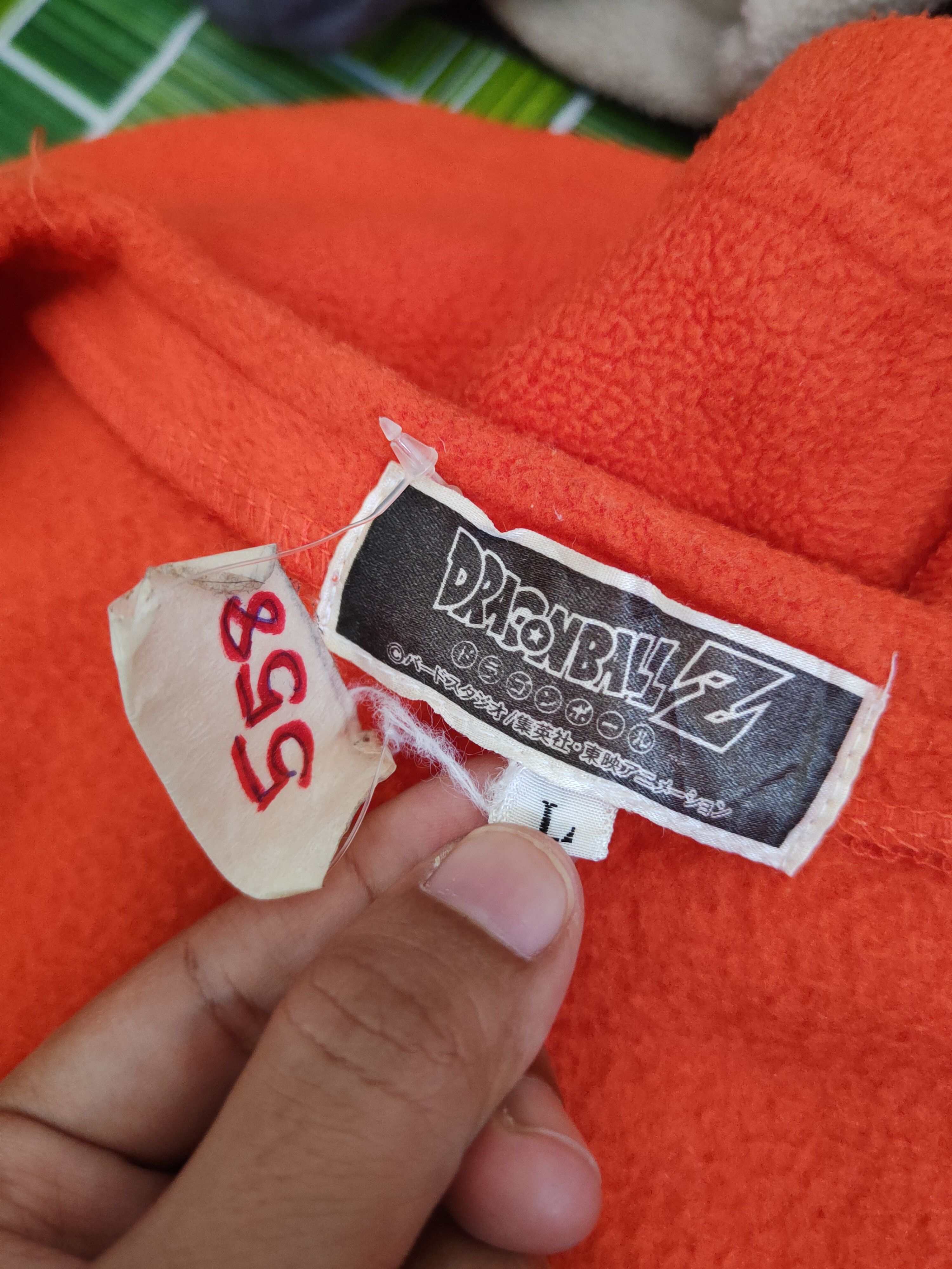 Anime Dragonball Z Orange Wool Short Sleeve T-shirt #558 Size US L / EU 52-54 / 3 - 11 Thumbnail