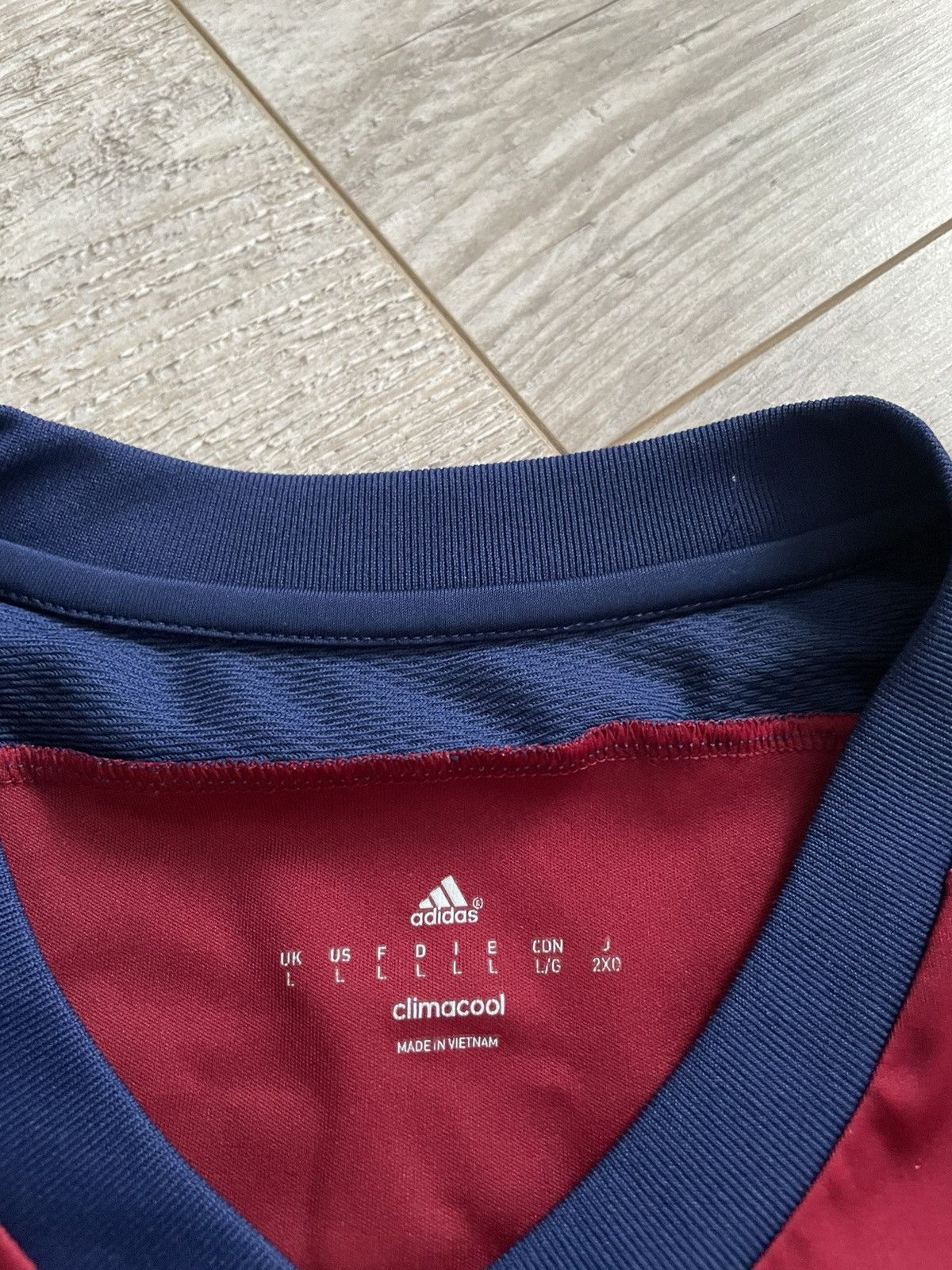 Adidas × Vintage Vintage Adidas Ipswich Town Short Jersey Size US L / EU 52-54 / 3 - 3 Thumbnail