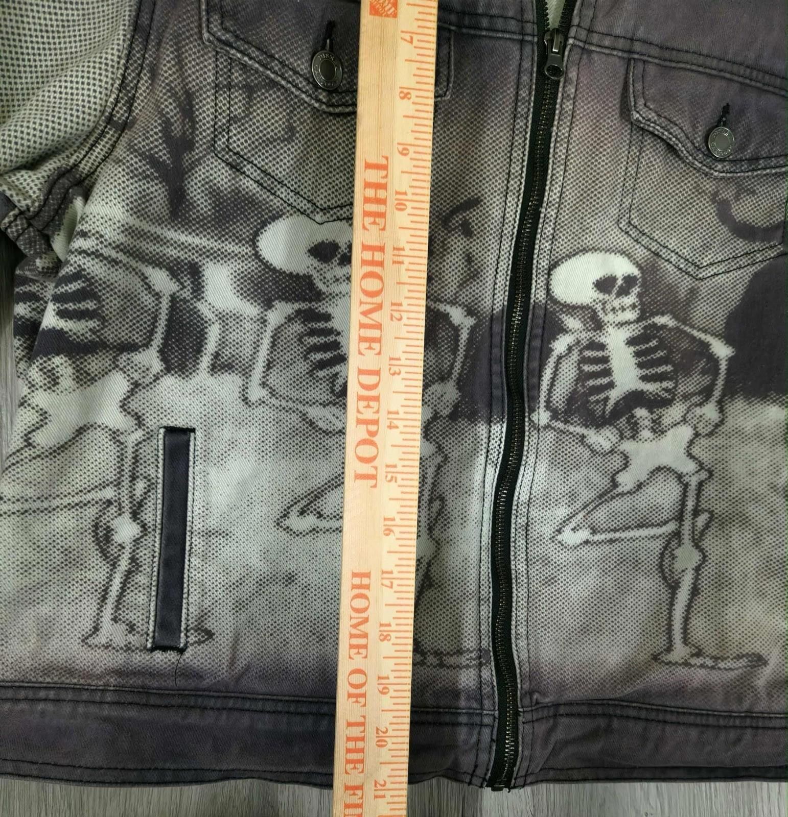 Disney Disney Silly Symphony Skeleton Dance Denim Jacket XL #6 Size US XL / EU 56 / 4 - 2 Thumbnail