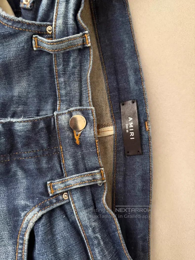 Amiri Amiri Denim Jeans Size US 32 / EU 48 - 2 Thumbnail