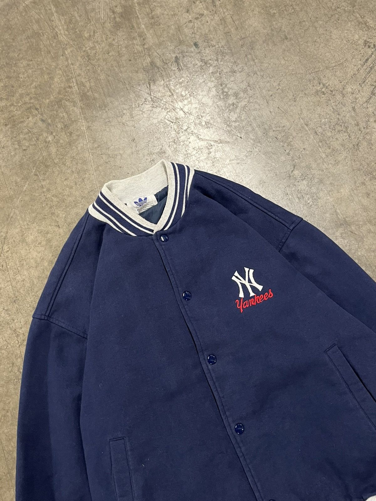 Vintage Vintage Yankees 90s sweatshirt bomber jacket rare hype Size US XL / EU 56 / 4 - 6 Thumbnail
