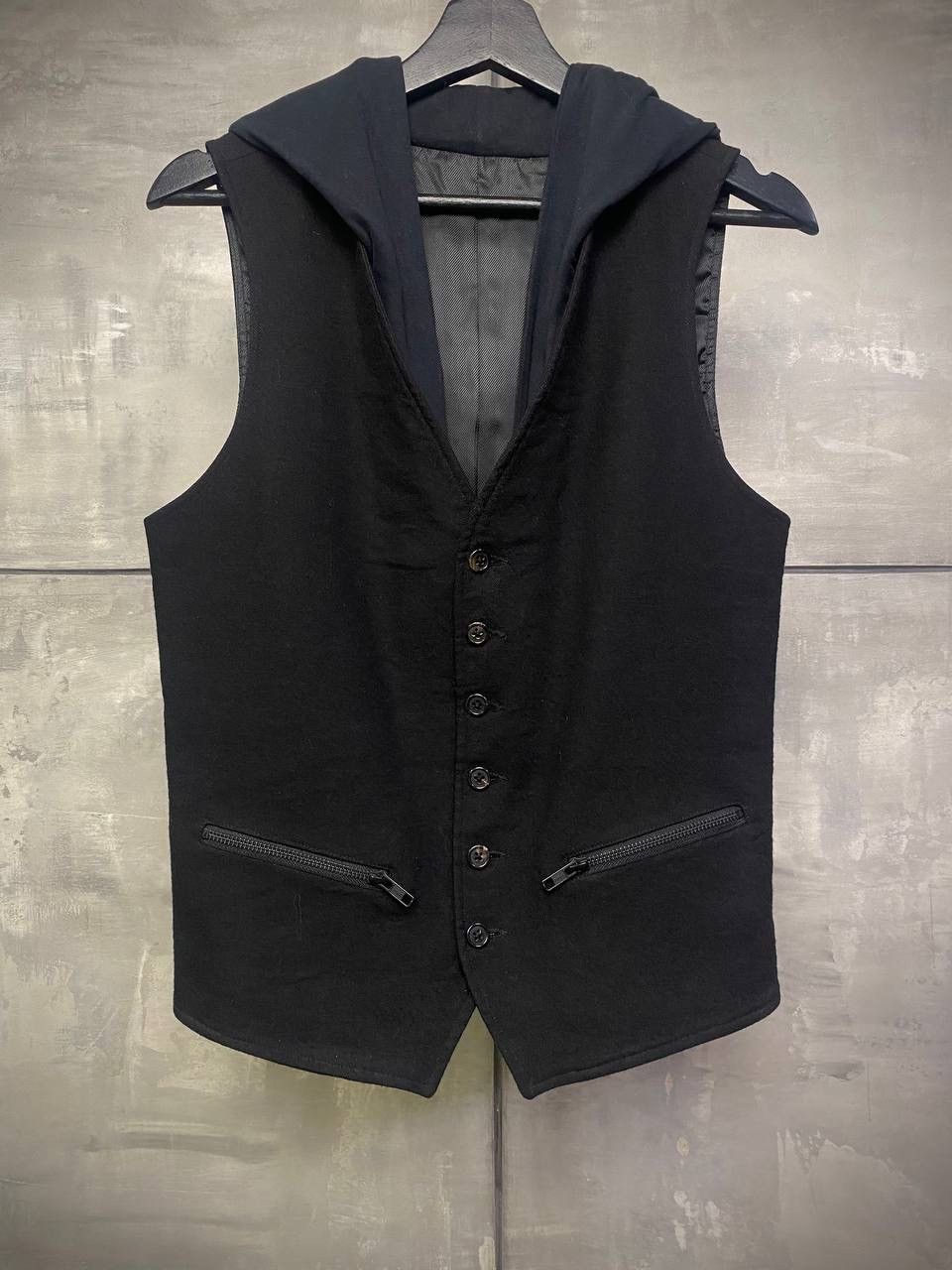 Ann Demeulemeester Wool hooded vest S Size 46S - 1 Thumbnail