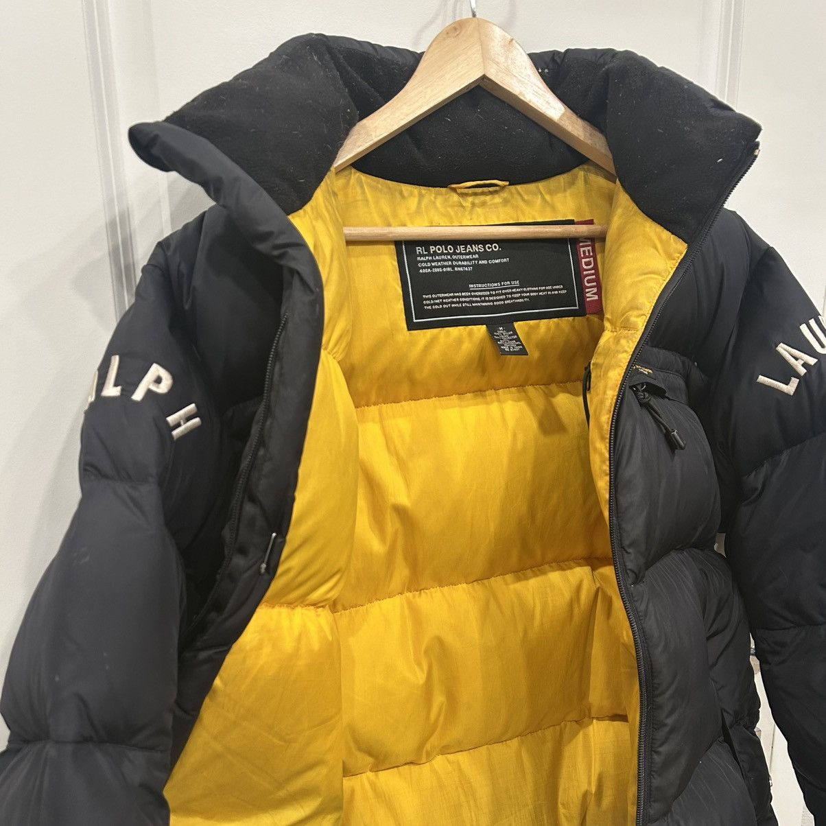 Polo Ralph Lauren Vintage Polo Ralph Lauren Jeans Co Puffer Jacket Size M Size US M / EU 48-50 / 2 - 5 Thumbnail