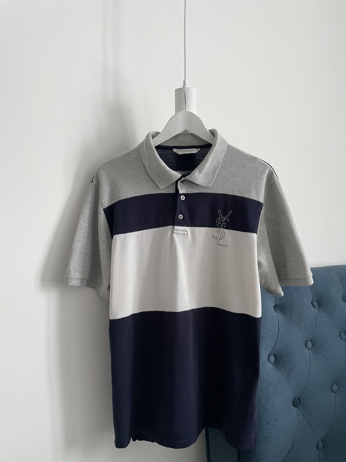 Yves Saint Laurent Vintage Yves Saint Laurent 90’s Polos T-Shirt RAEE Size US L / EU 52-54 / 3 - 1 Thumbnail