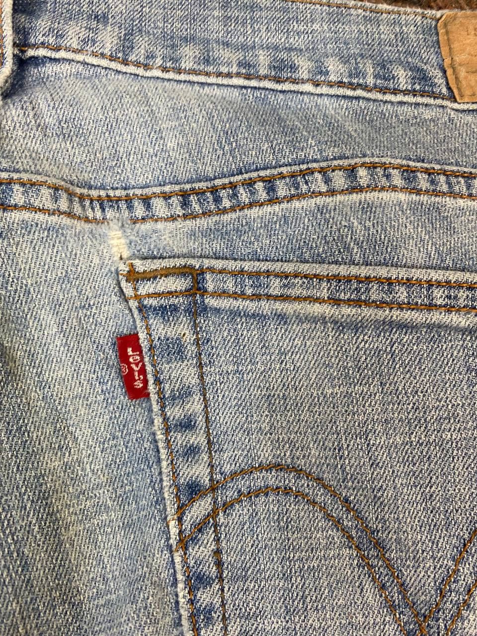 Levi's vintage levis 515 bootcut flare denim nice design Size US 37 - 5 Thumbnail