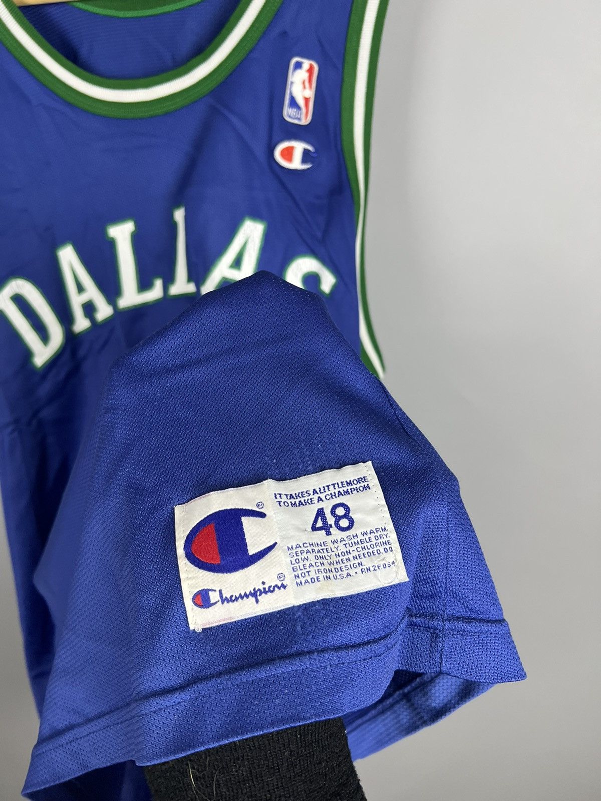 Champion Vintage Jason Kidd Dallas Mavericks NBA N5 Champion Jersey Size US M / EU 48-50 / 2 - 4 Thumbnail