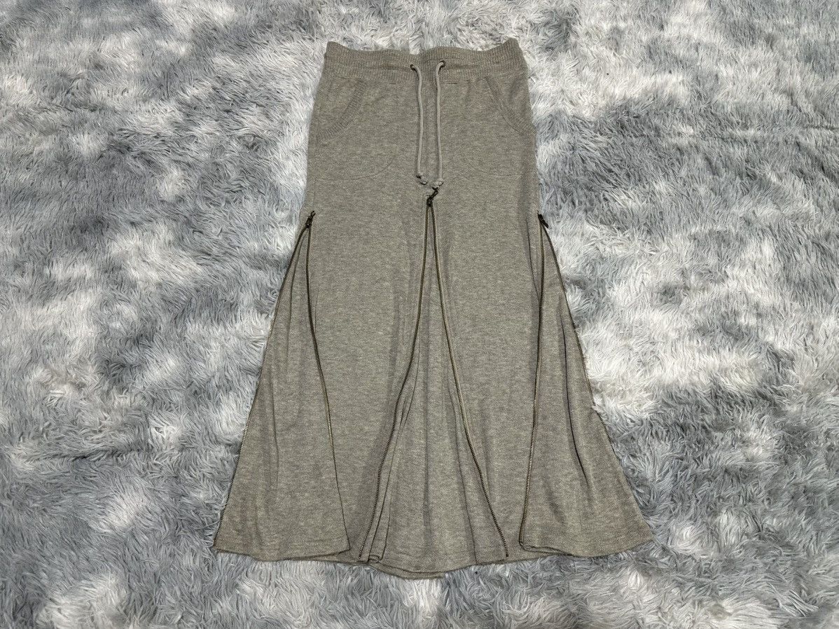 GOA GOA Military cargo zip up skirt olive green | Grailed