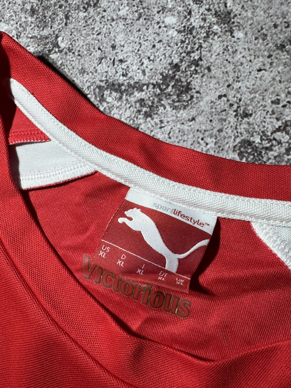Puma × Vintage Arsenal Home Football Shirt 2014/15 XL Puma Soccer Jersey Size US XL / EU 56 / 4 - 7 Thumbnail