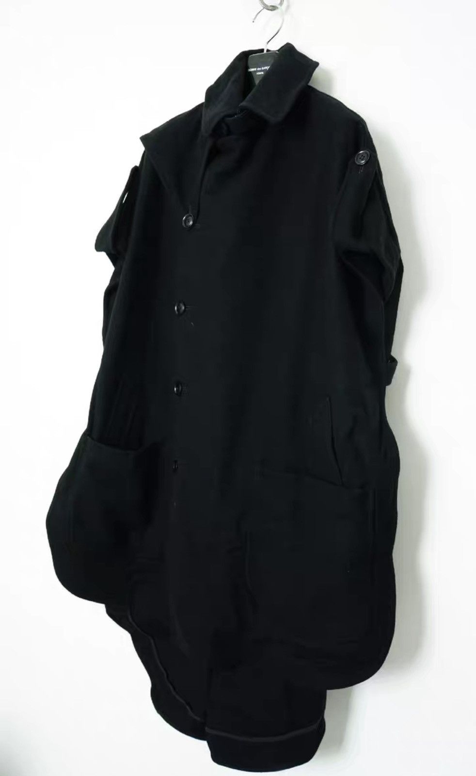 Yohji Yamamoto Yohji Yamamoto Y's Wool Cape Coat Size US S / EU 44-46 / 1 - 2 Thumbnail