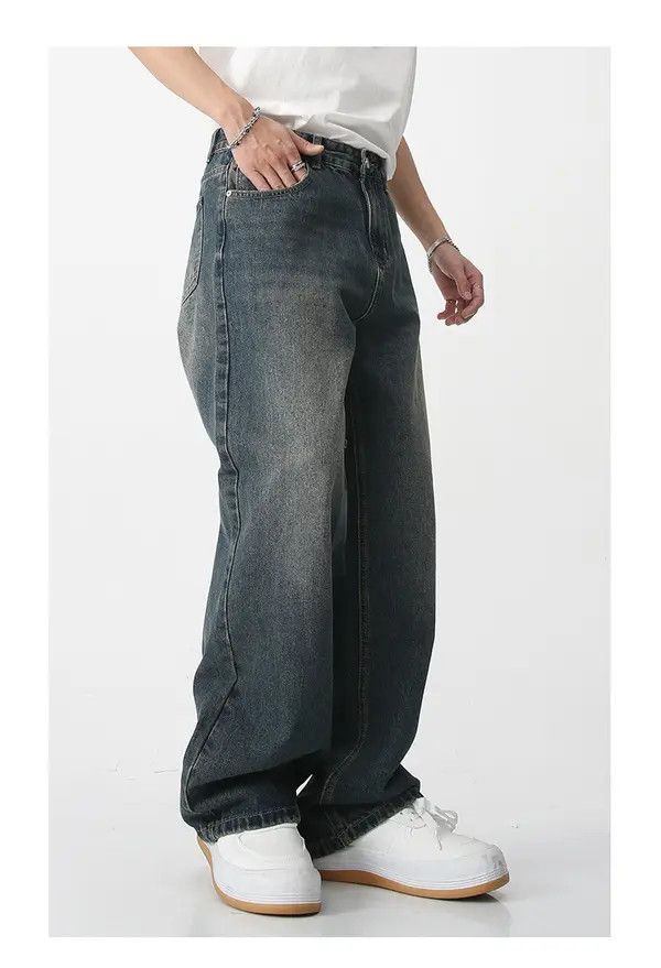 Japanese Brand Hazuki x Haya Casual straight-leg vintage distressed jeans Size US 32 / EU 48 - 6 Thumbnail