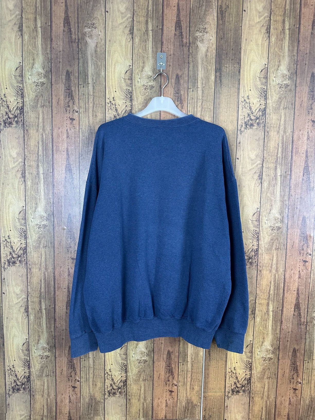 Fruit Of The Loom × Vintage Vintage Plain FOTL Distressed Faded Crewneck A298 Size US XL / EU 56 / 4 - 2 Thumbnail