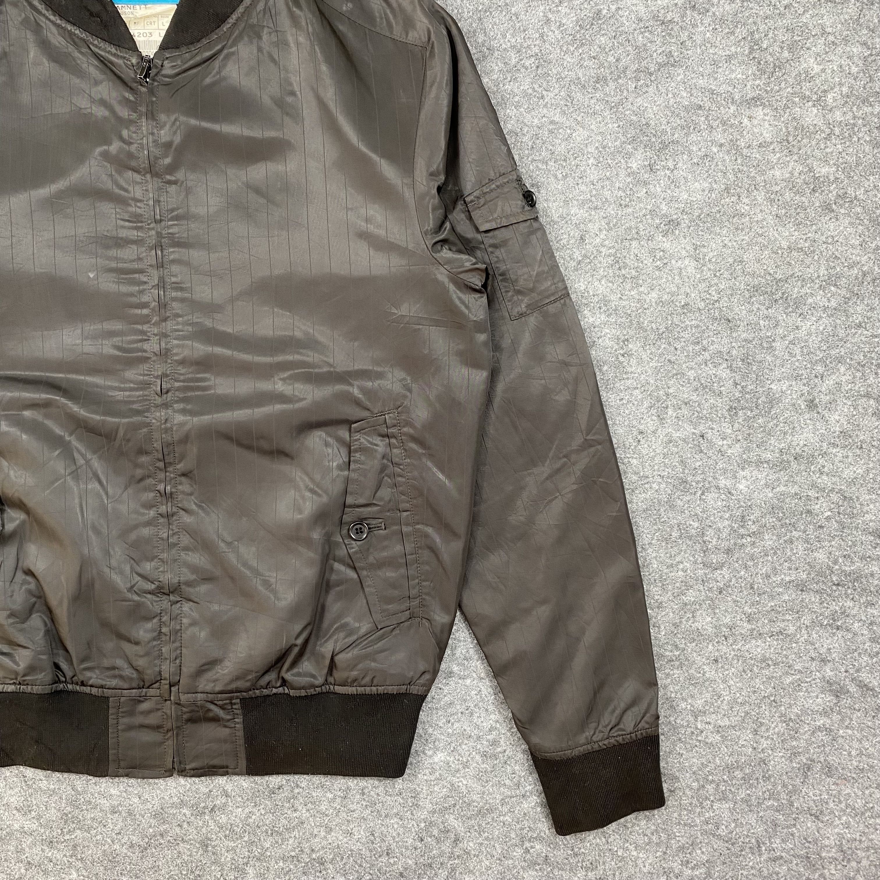 Katharine Hamnett London Vintage Hamnett Katharine Archival Blouson Bomber jackt-J643 Size US L / EU 52-54 / 3 - 5 Thumbnail
