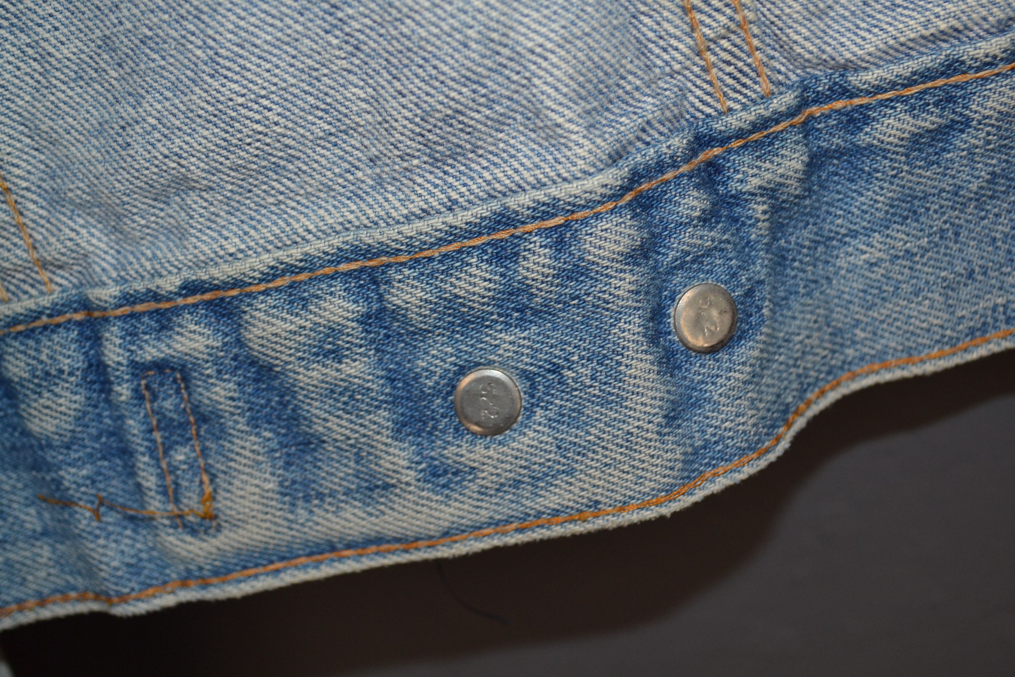 Levi's Levi's Type 3 1970s AMA Kawasaki Jacket 38 70505 Chainstitch Size US XS / EU 42 / 0 - 17 Thumbnail