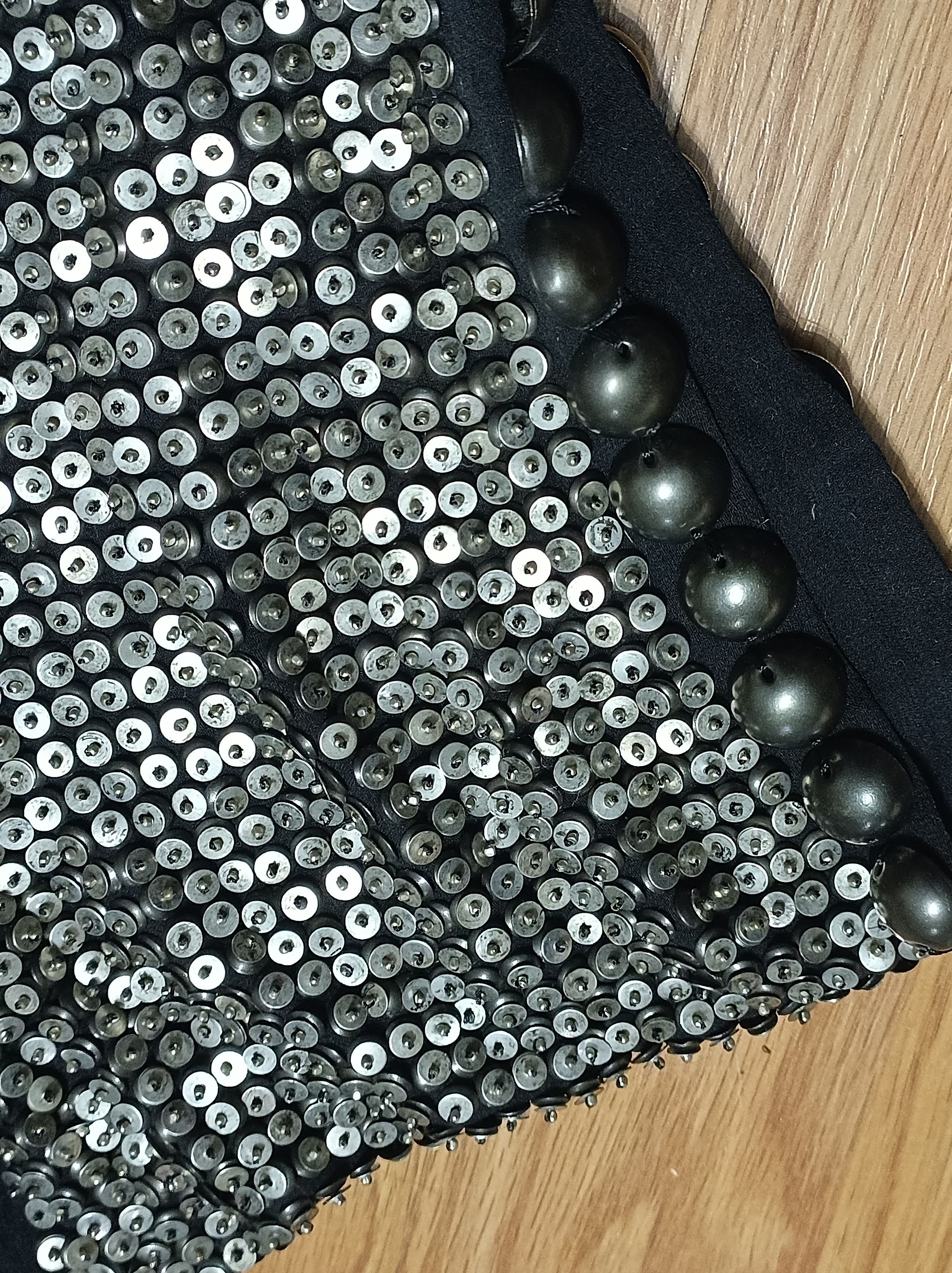 Isabel Marant Isabel Marant Pisa Silk & Brass Metal Studded Scarf Size ONE SIZE - 16 Thumbnail