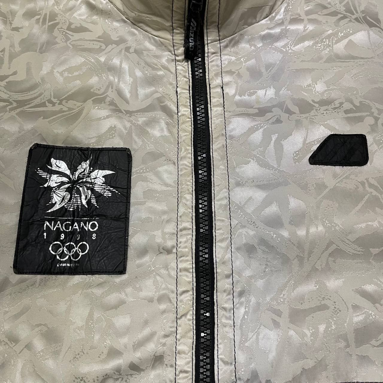 USA Olympics Vintage 1998 Olympic Nagano Zipper Jacket Mizuno Size US L / EU 52-54 / 3 - 6 Thumbnail