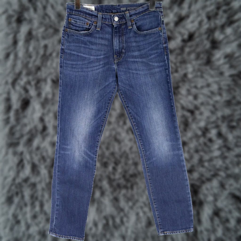 Levi's LEVI'S 511 Premium Performance Big E Jeans Slim Men W30/L30 Whiskers Faded Blue Capstone? Size US 30 / EU 46 - 1 Thumbnail