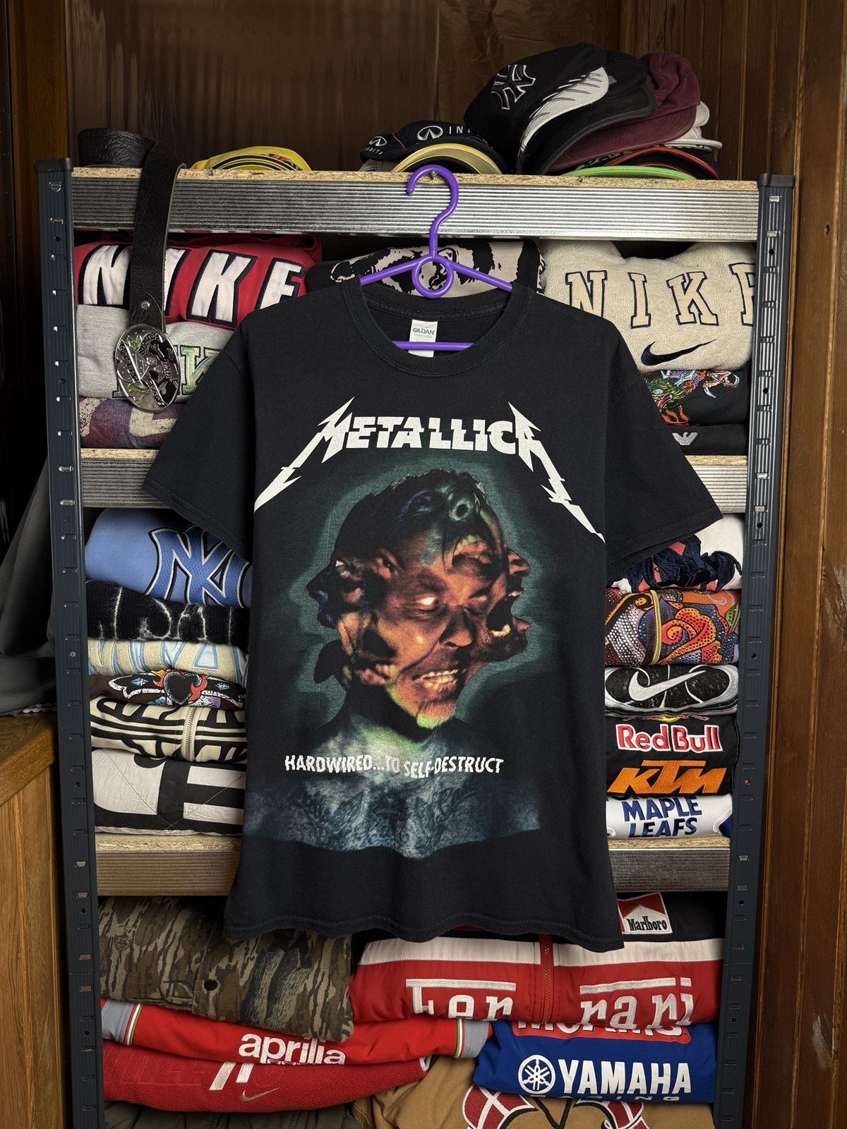 Band Tees METALLICA HARDWIRED TO SELF-DESTRUCT PROMO RARE T SHIRT Size US M / EU 48-50 / 2 - 1 Thumbnail