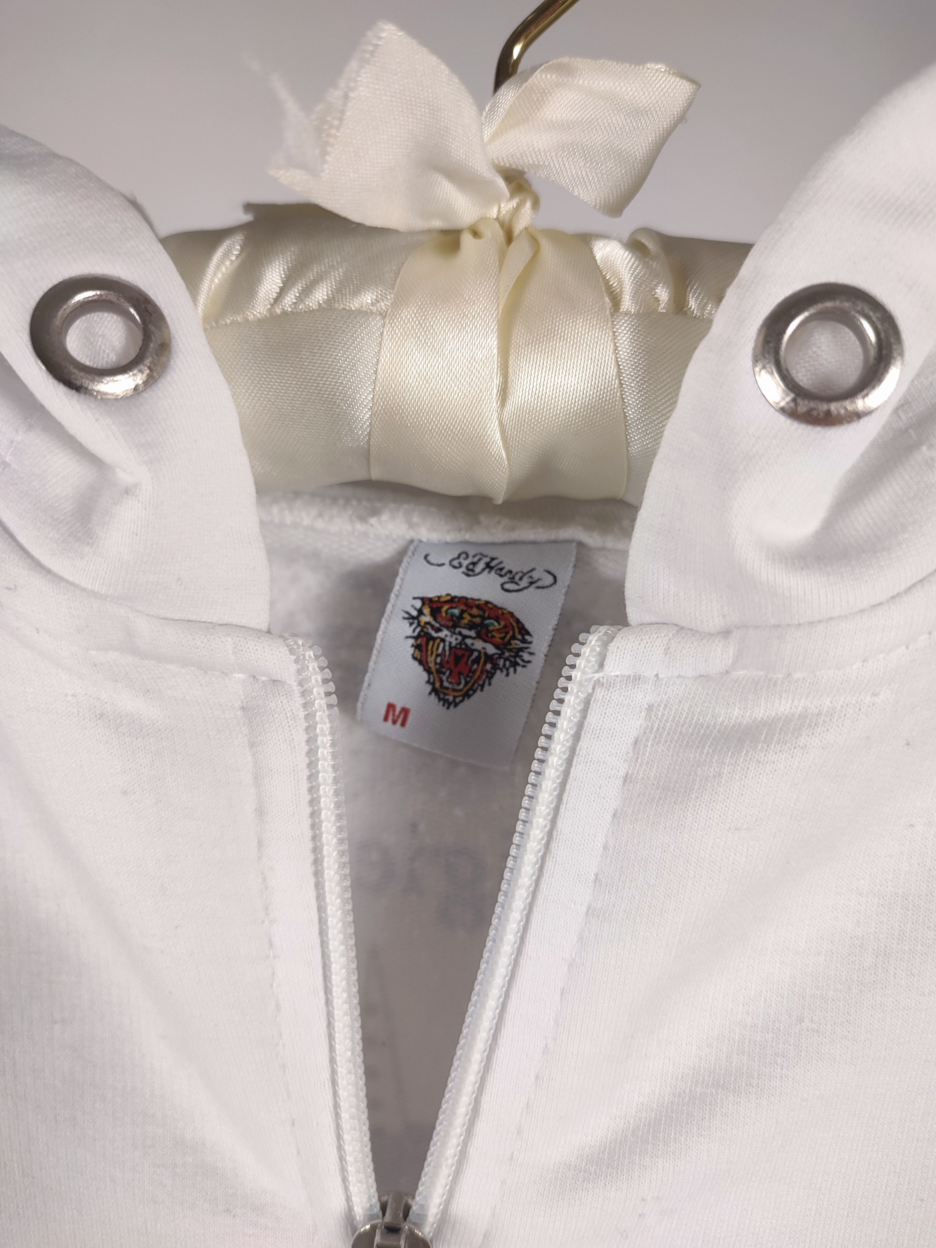Christian Audigier Ed hardy white hoodie Size S / US 4 / IT 40 - 6 Thumbnail