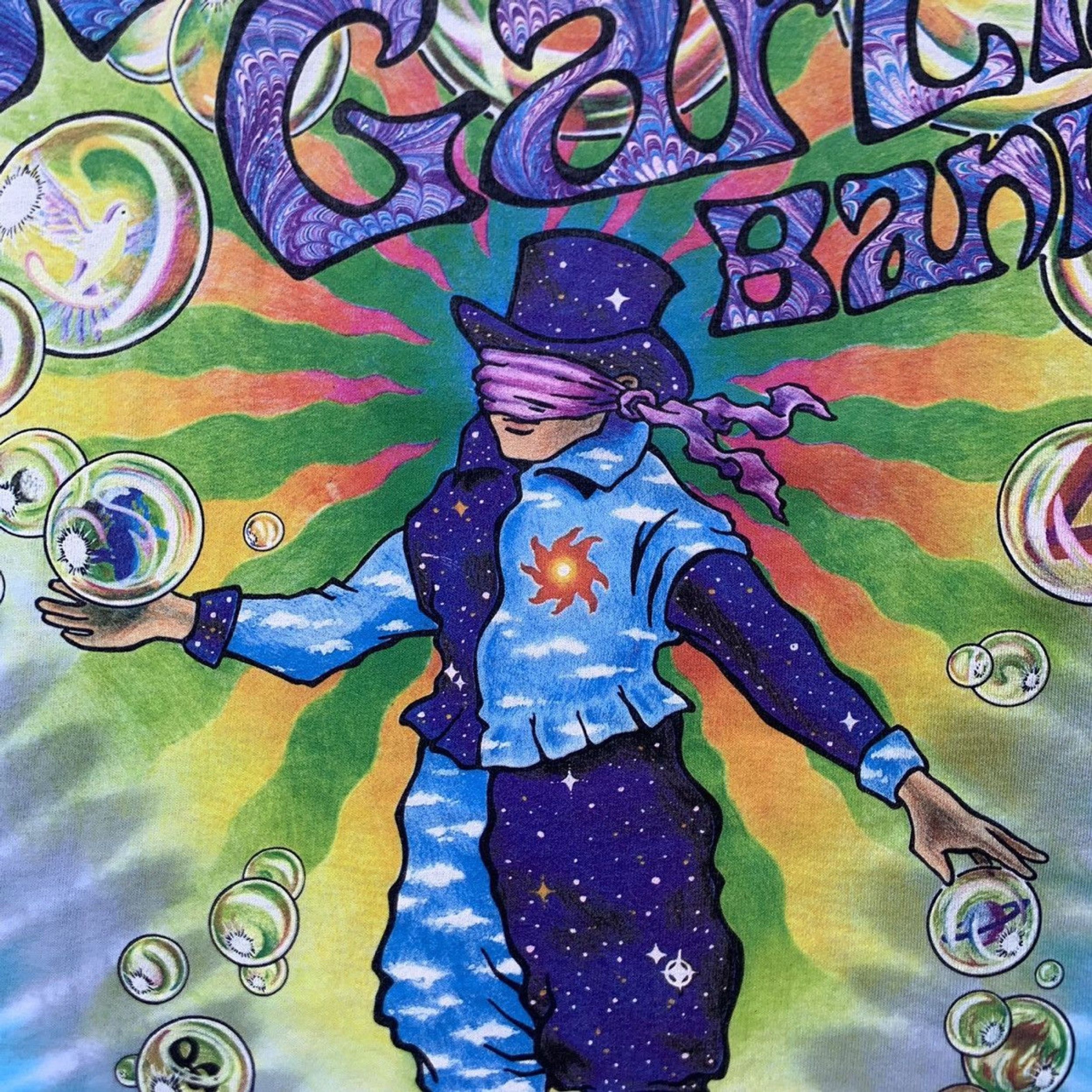 Vintage Vintage 90s Jerry Garcia Band Magician LS Tie Dye FOTL Large Size US L / EU 52-54 / 3 - 9 Thumbnail
