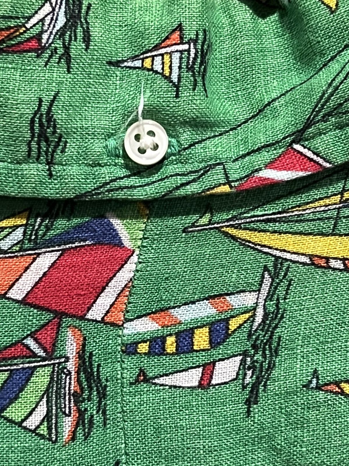 Polo Ralph Lauren Linen blend sailor shirt Size US L / EU 52-54 / 3 - 6 Thumbnail