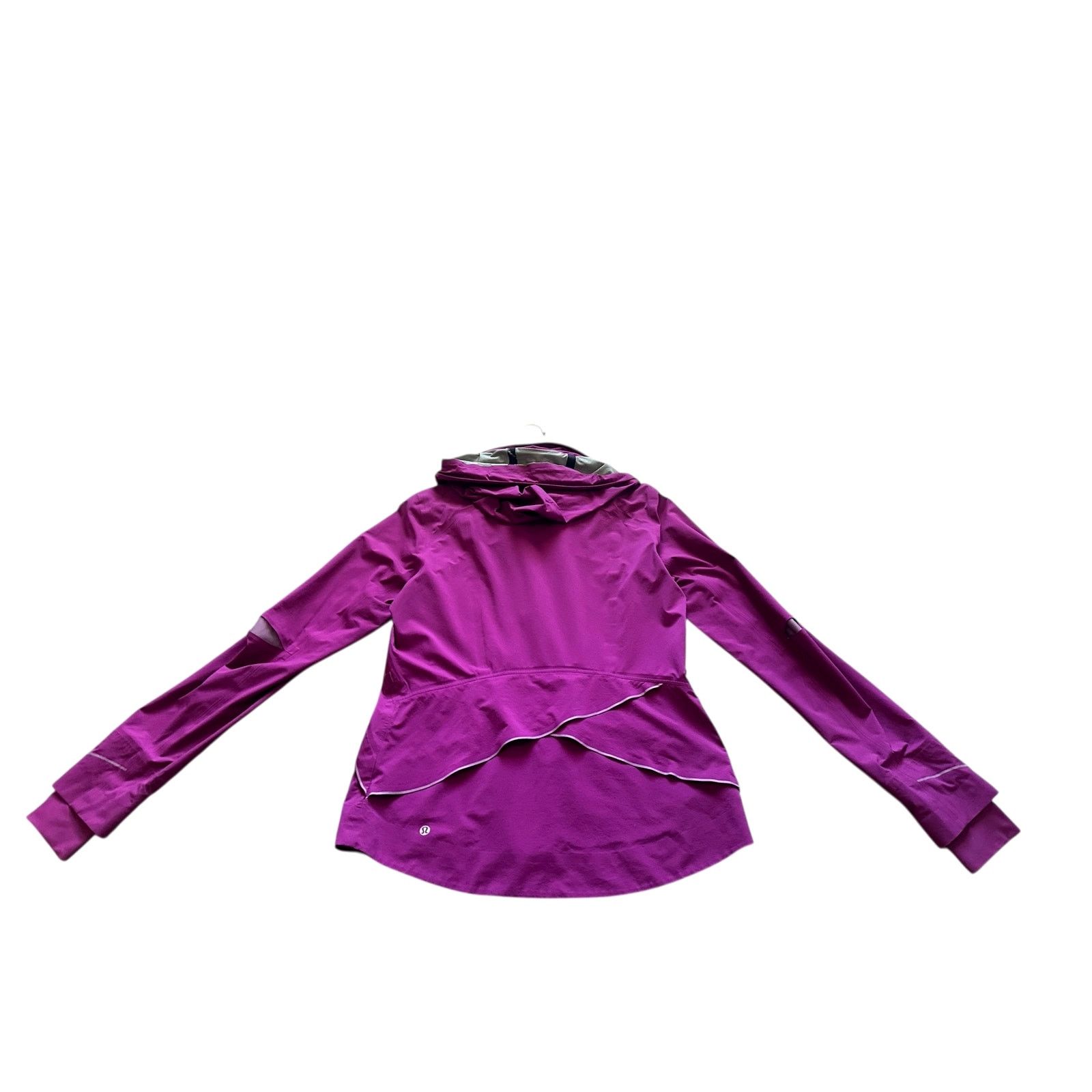 Other Lululemon Regal Plum Water Wind Resistant Hooded Jacket Size M / US 6-8 / IT 42-44 - 7 Thumbnail