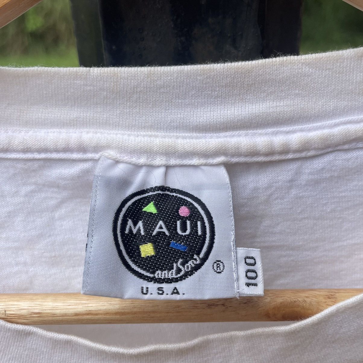 Maui and Sons × Vintage 🔥🔥Vintage 90s Maui And Sons Art Hawaiian Aloha Design Tee Size US M / EU 48-50 / 2 - 14 Thumbnail