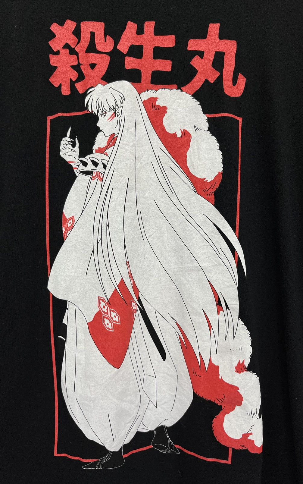 Anime INUYASHA Japanese Manga Animated Fantasy Longsleeve T-Shirt Size US S / EU 44-46 / 1 - 2 Thumbnail