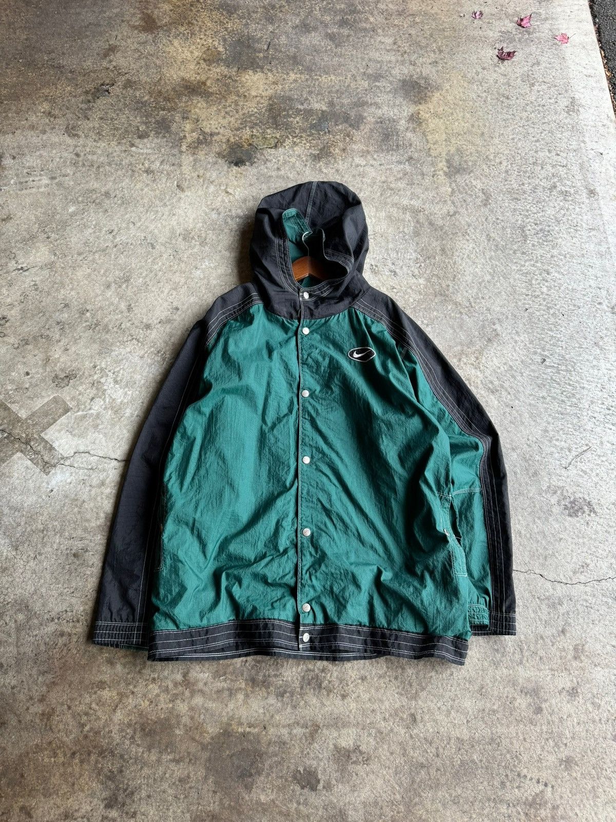 Nike × Vintage Sick Rare Vintage Grail Streetwear Y2K Nike Coat Size US XL / EU 56 / 4 - 1 Thumbnail