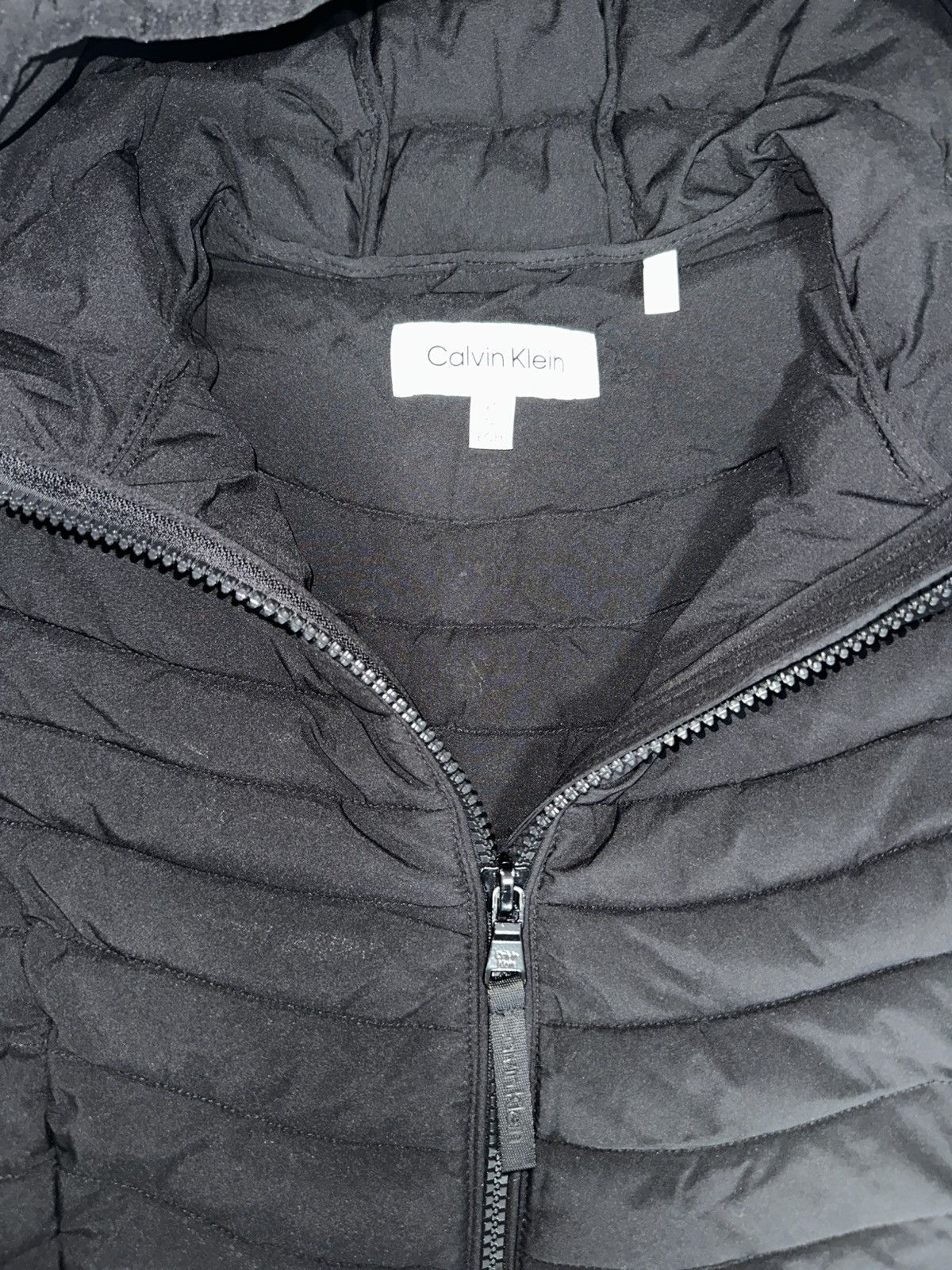 Calvin Klein Calvin Klein Women’s XS Black Hooded Puffer Jacket Full Zip Size XS / US 0-2 / IT 36-38 - 4 Thumbnail