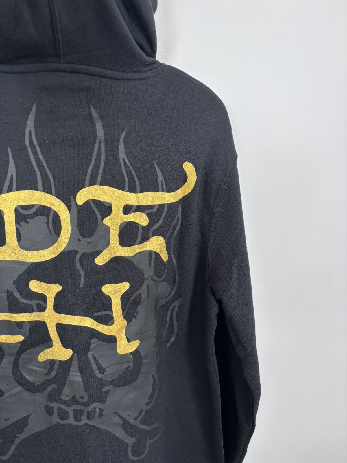 Ed Hardy Ed Hardy NWT Men’s Y2K Big Tattoo Logo Black Hype Hoodie Size US M / EU 48-50 / 2 - 21 Thumbnail
