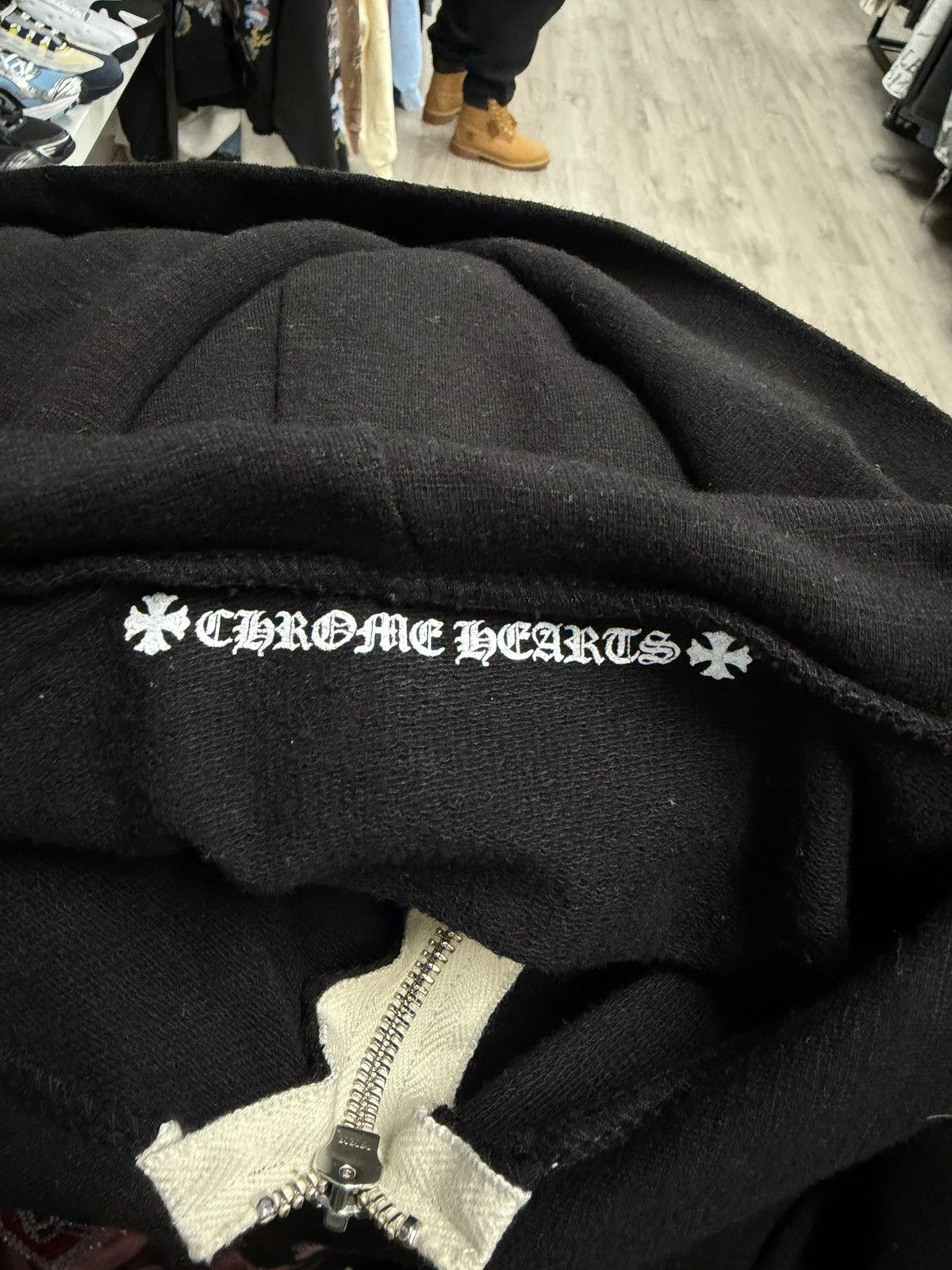 Chrome Hearts Chrome Hearts Midnight Snack Zip Up Black Small New Size US S / EU 44-46 / 1 - 3 Thumbnail