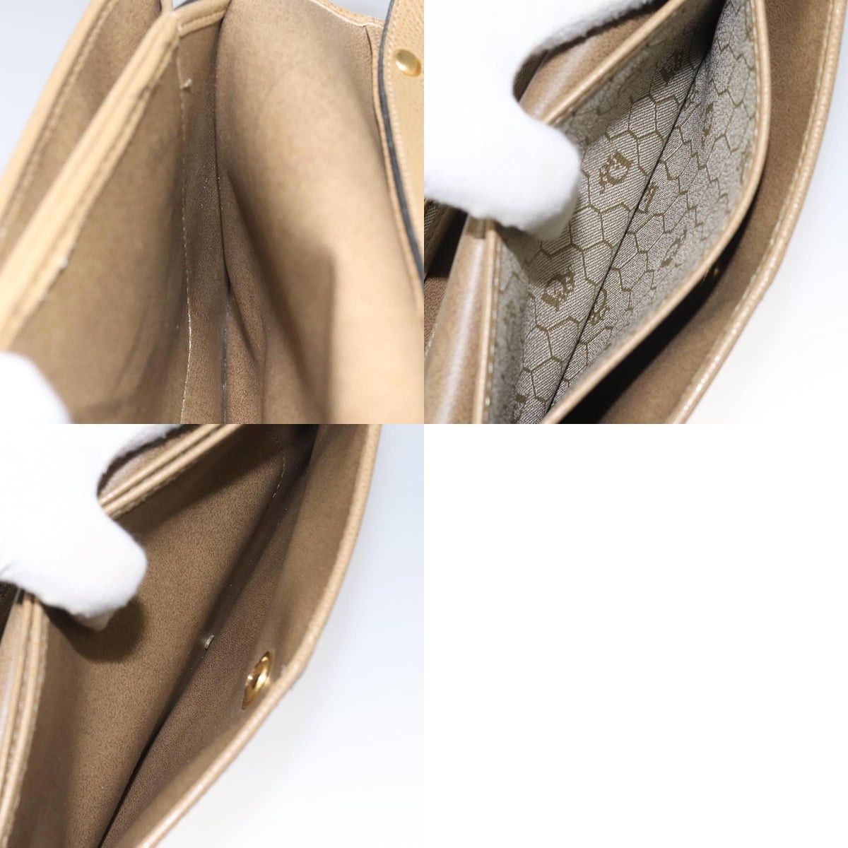 Dior DIOR Shoulder Bag Leather Beige Size ONE SIZE - 12 Thumbnail