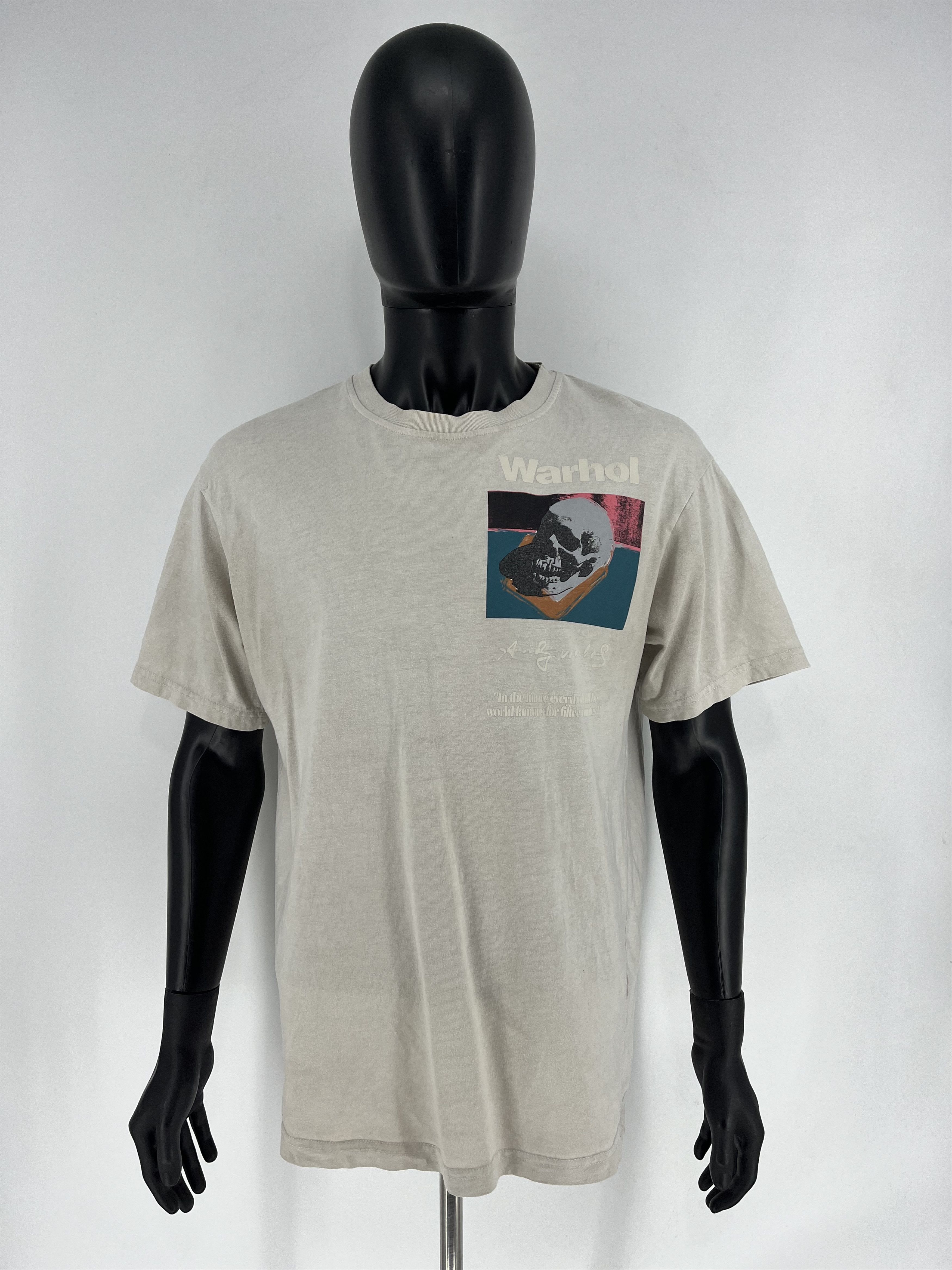 Andy Warhol × Pull & Bear Vintage Pull&Bear Andy Warhol Tshirt Tee Size L Size US L / EU 52-54 / 3 - 2 Thumbnail