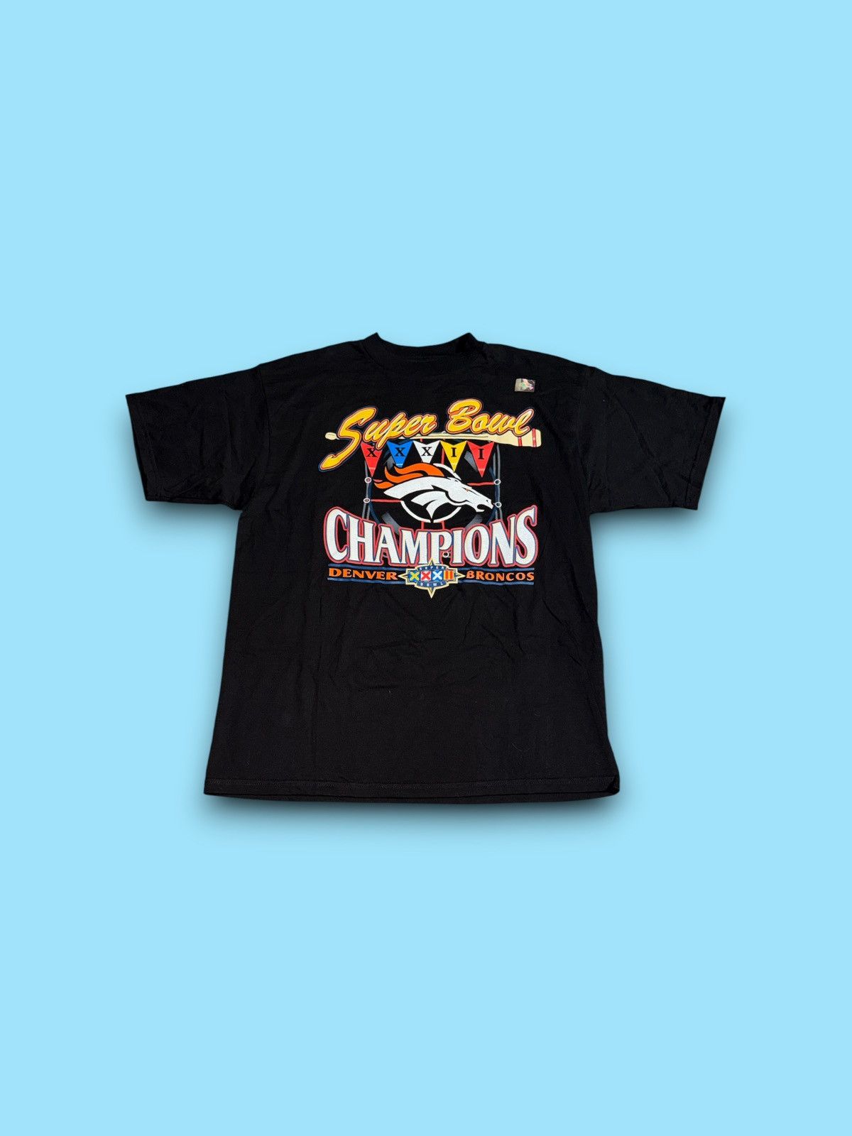 Logo 7 Vintage Denver Broncos Super Bowl Champions Logo 7 Tee XL Size US XL / EU 56 / 4 - 2 Thumbnail