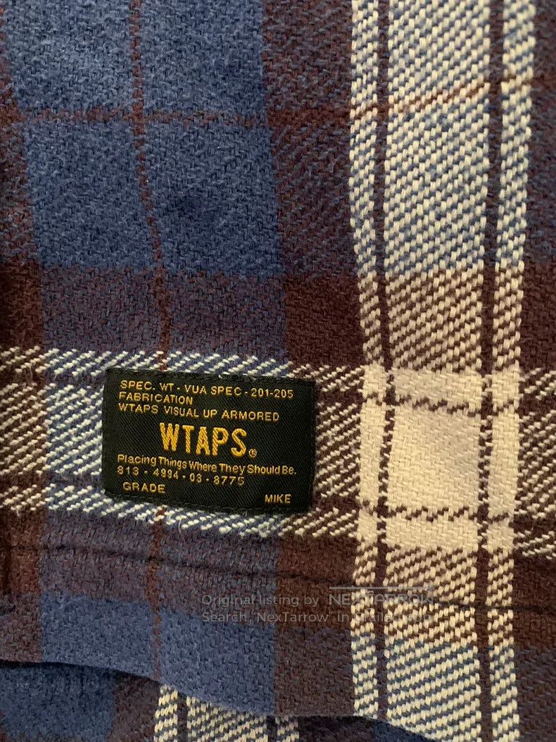 Wtaps Wtaps plaid shirt Size US M / EU 48-50 / 2 - 3 Thumbnail