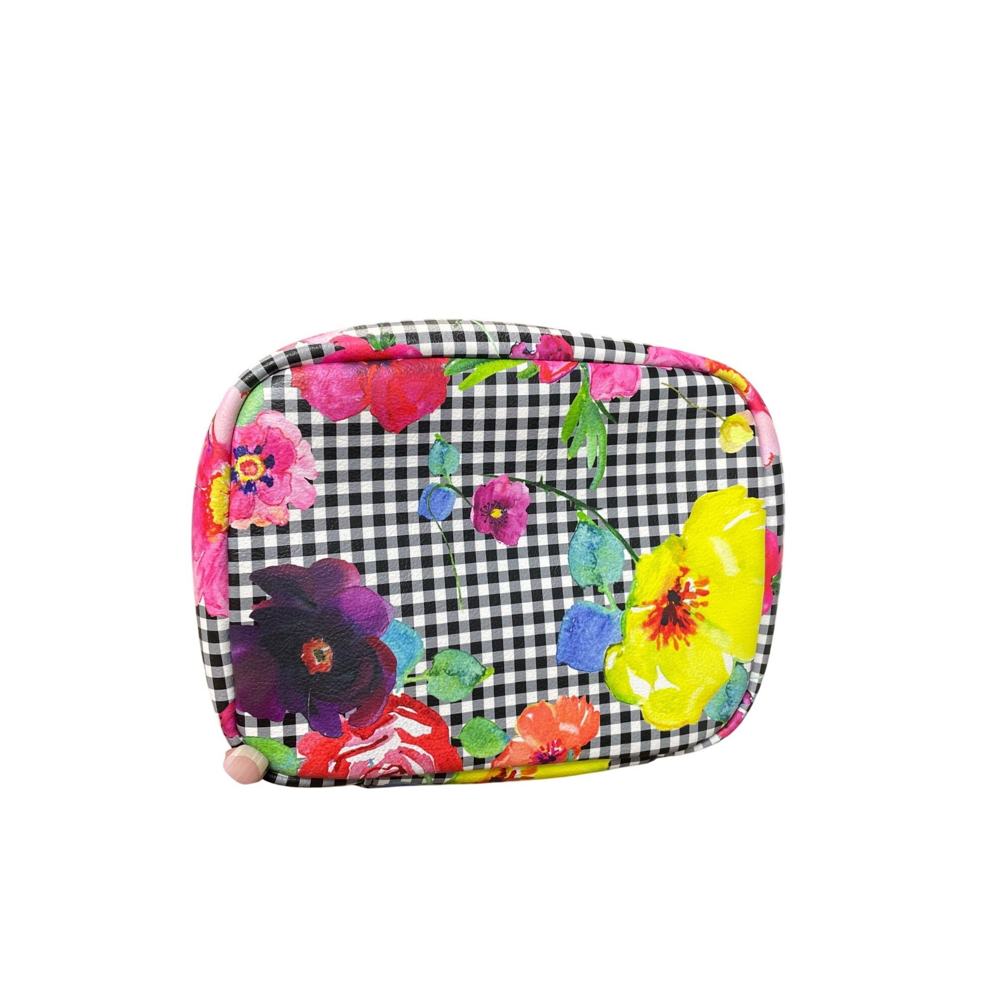 Betsey Johnson Betsey Johnson Wms floral cosmetic carrier bow Handbag SKU 9 Size ONE SIZE - 7 Thumbnail