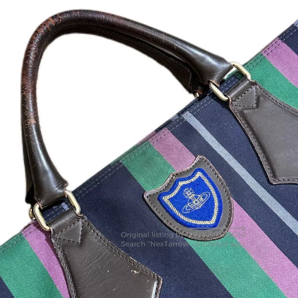 Vivienne Westwood Vivienne Westwood Striped Saturn Tote. Size ONE SIZE - 2 Thumbnail