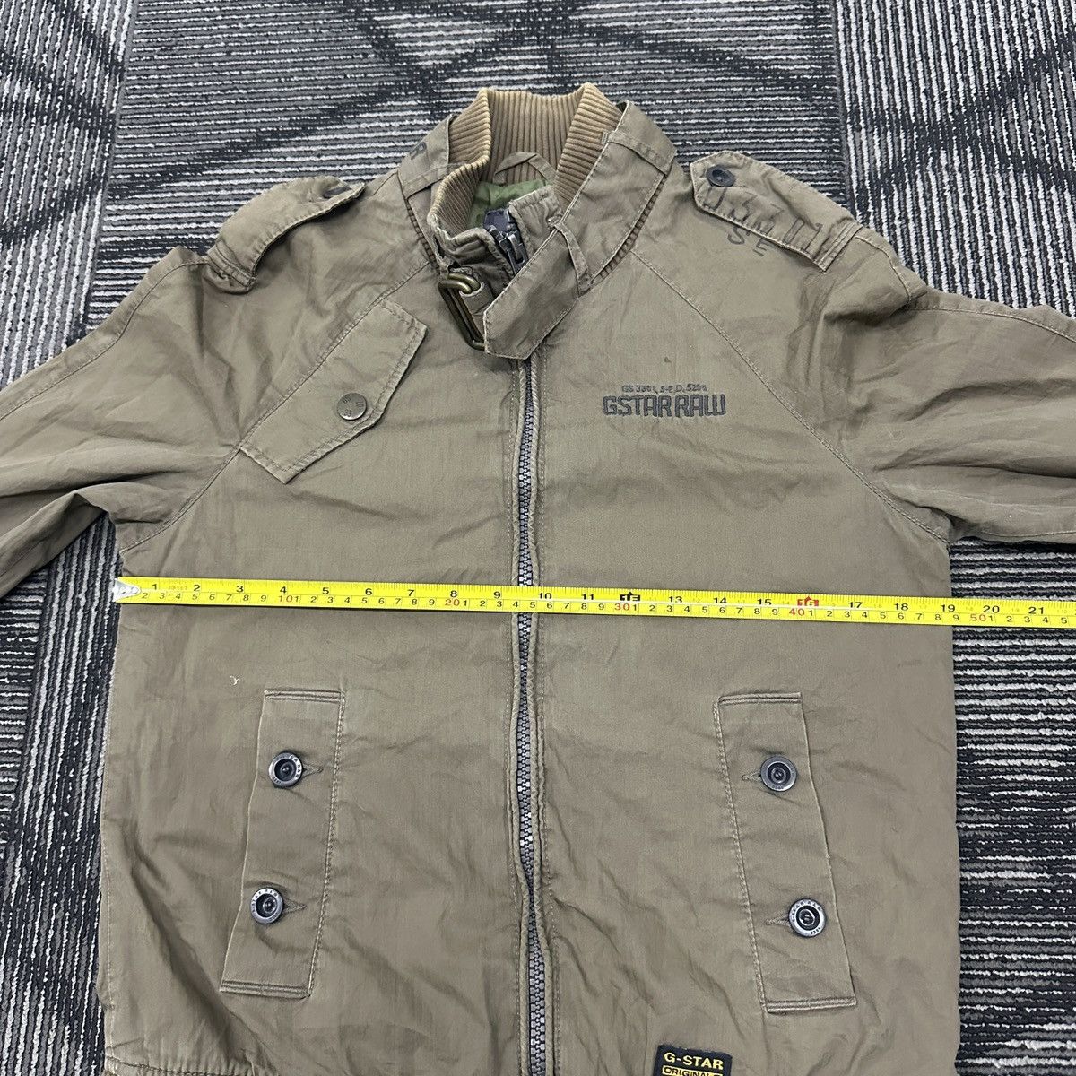 G-Star G Star Raw Army Bomber Jacket Style Size US S / EU 44-46 / 1 - 17 Thumbnail