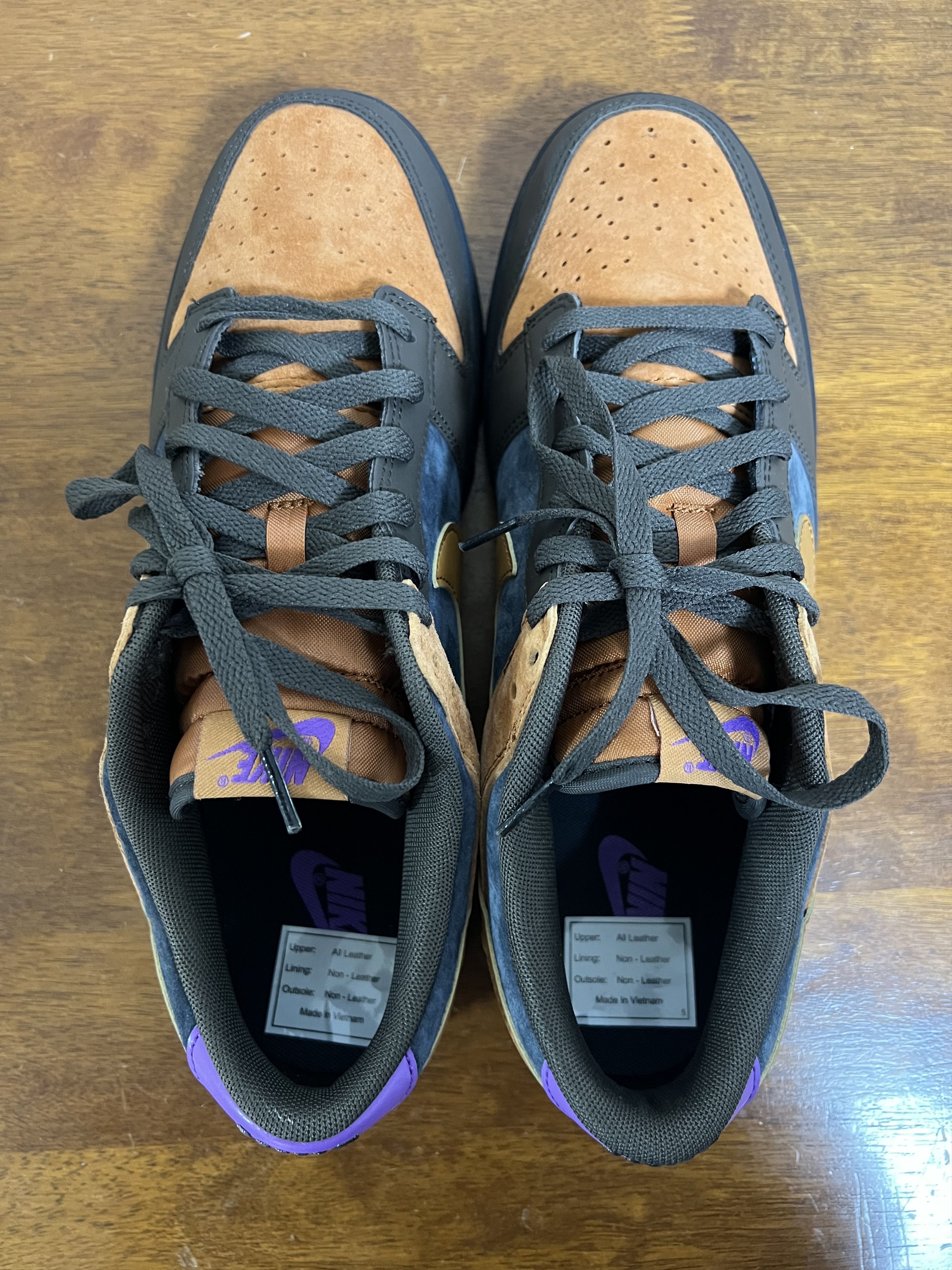 Nike 💚 2022 Nike Dunk Low Retro PRM Off Noir/Cider US 12.5 NEW Size US 12.5 / EU 45-46 - 10 Thumbnail