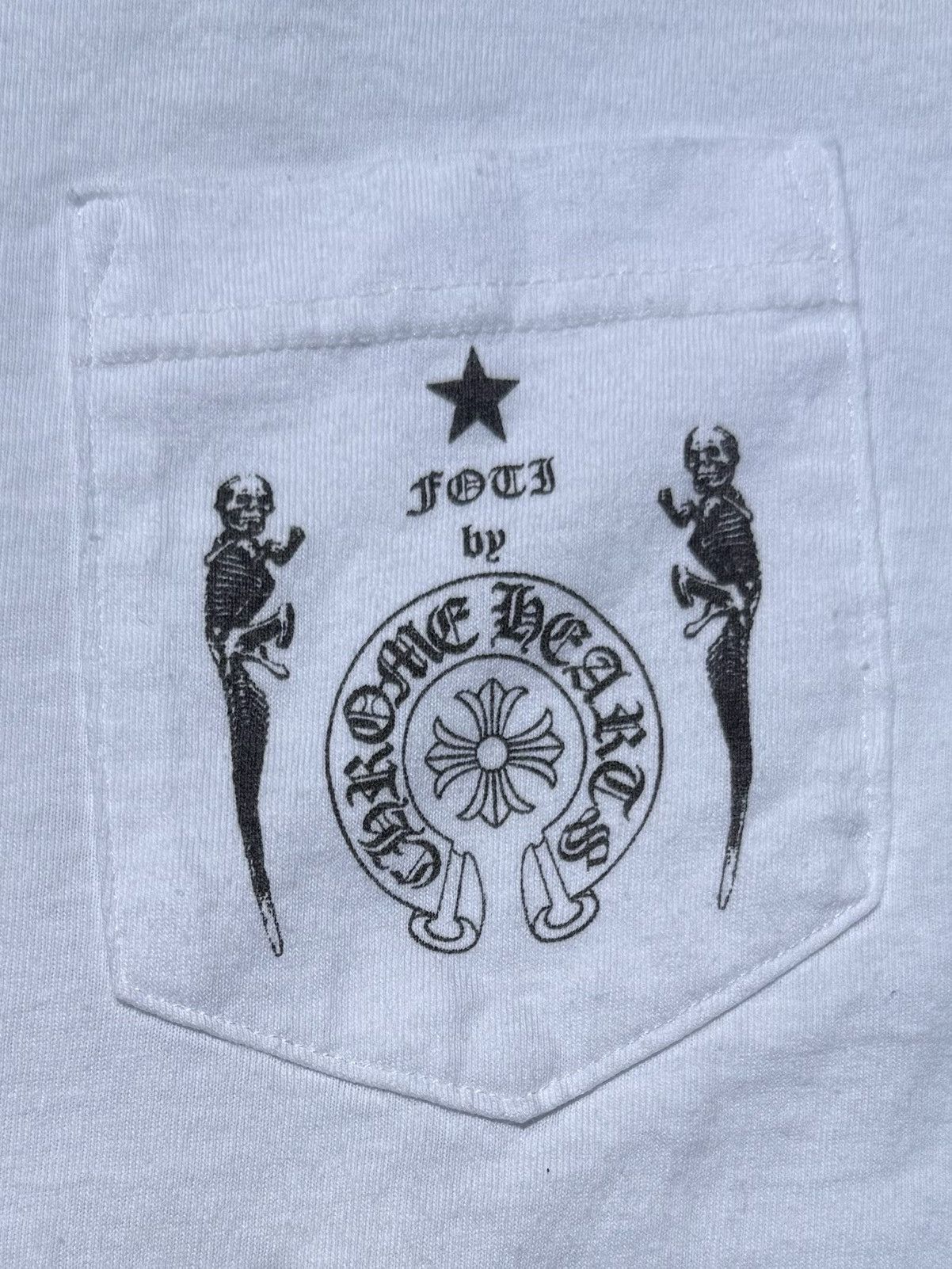 Chrome Hearts Chrome Hearts Foti Skeleton Tee 2010’s Size US S / EU 44-46 / 1 - 4 Thumbnail