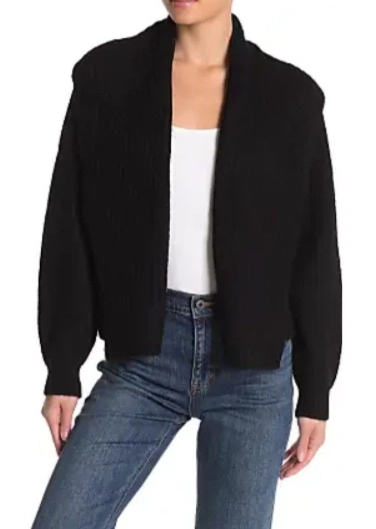 Vince Vince Shawl Collar Soft Plush Wool Rib Knit Cardigan XS Size XS / US 0-2 / IT 36-38 - 18 Thumbnail